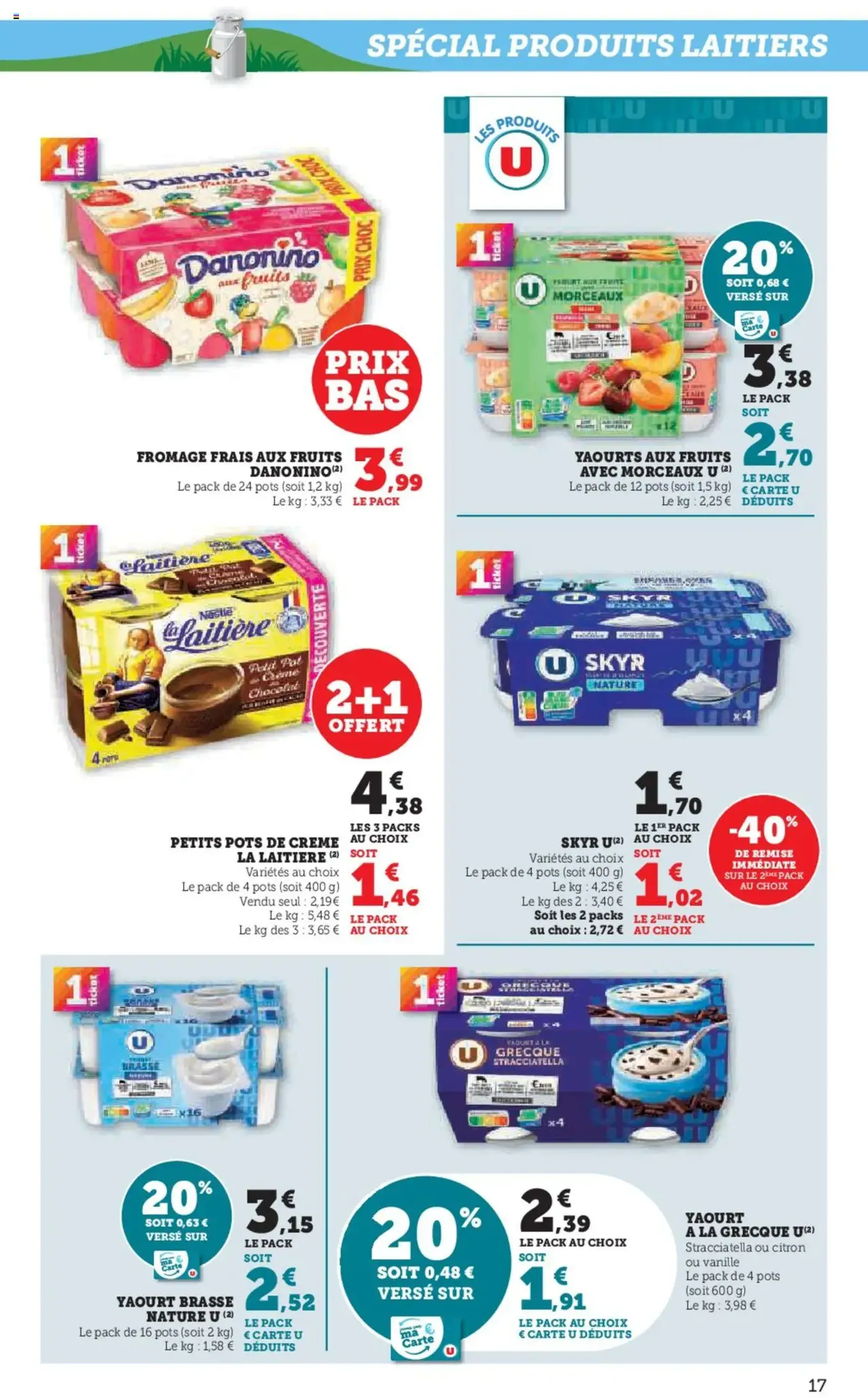 Super U catalogue - brochure valable à partir du 16/09/2025, page 17 sur 48 Super U catalogue - brochure valable à partir du 16/09/2025, page 17 sur 48