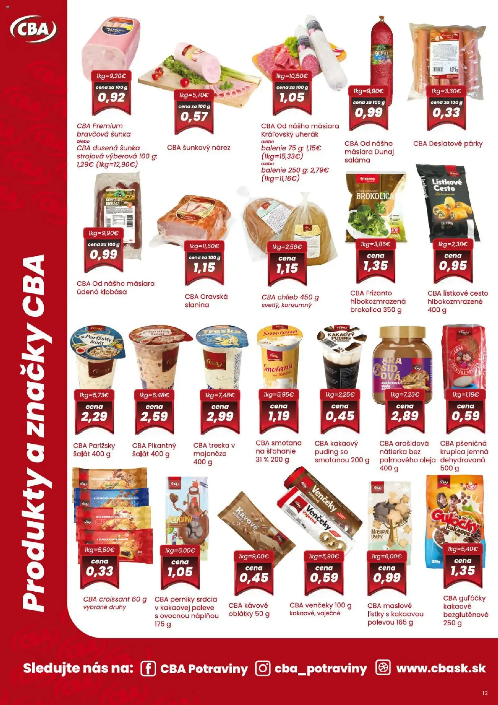 CBA Verex leták - platný leták od 06.11.2025 strana 12 z 24