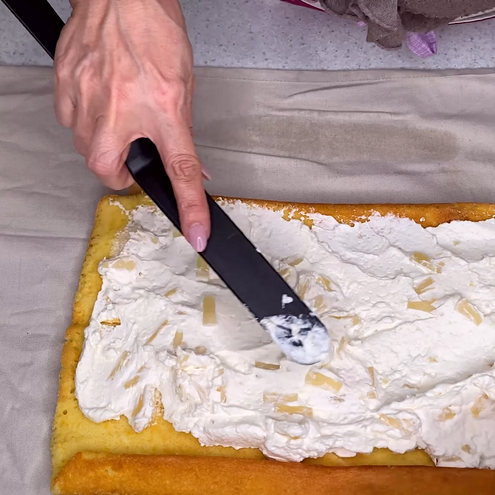 Torta mimosa rotolo - procedimento 1