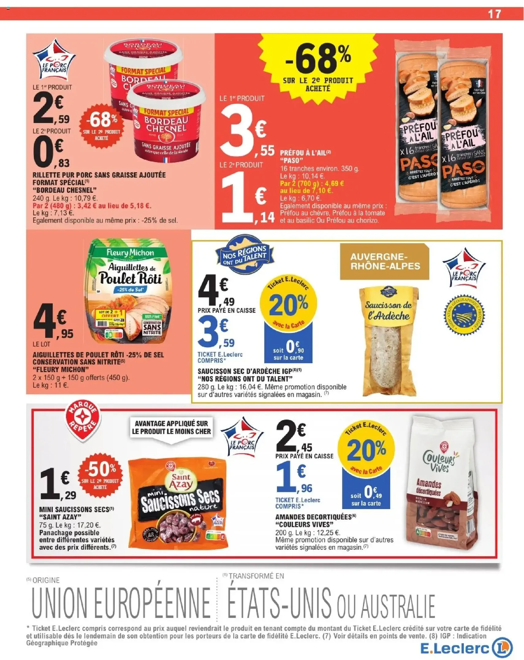 E.Leclerc catalogue semaine 9 - brochure valable à partir du 24/02/2026, page 17 sur 56