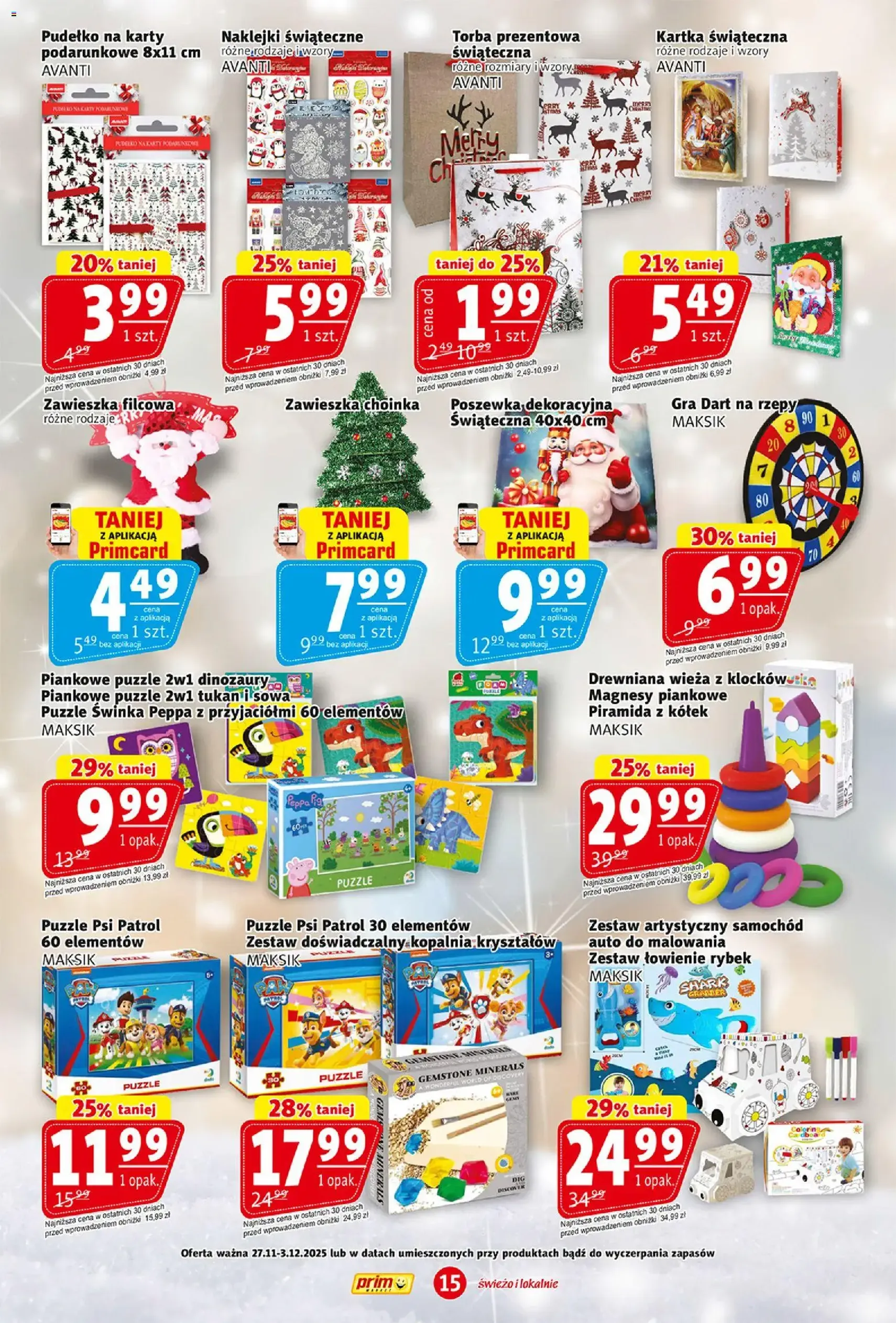 Prim Market Black Friday - ważny gazetka od 27.11.2025 strona 15 z 16