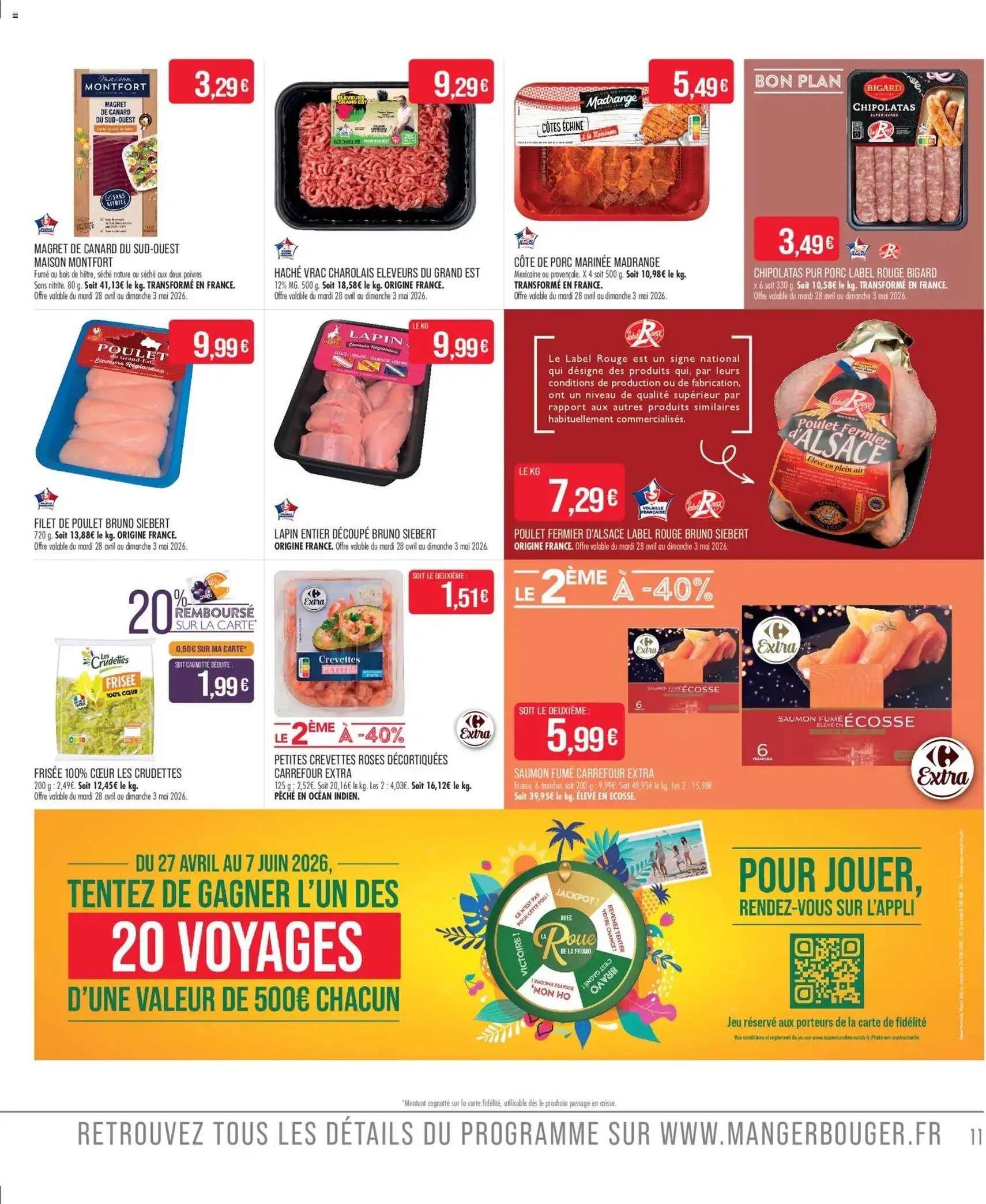 Match Supermarché catalogue - brochure valable à partir du 28/04/2026, page 11 sur 26