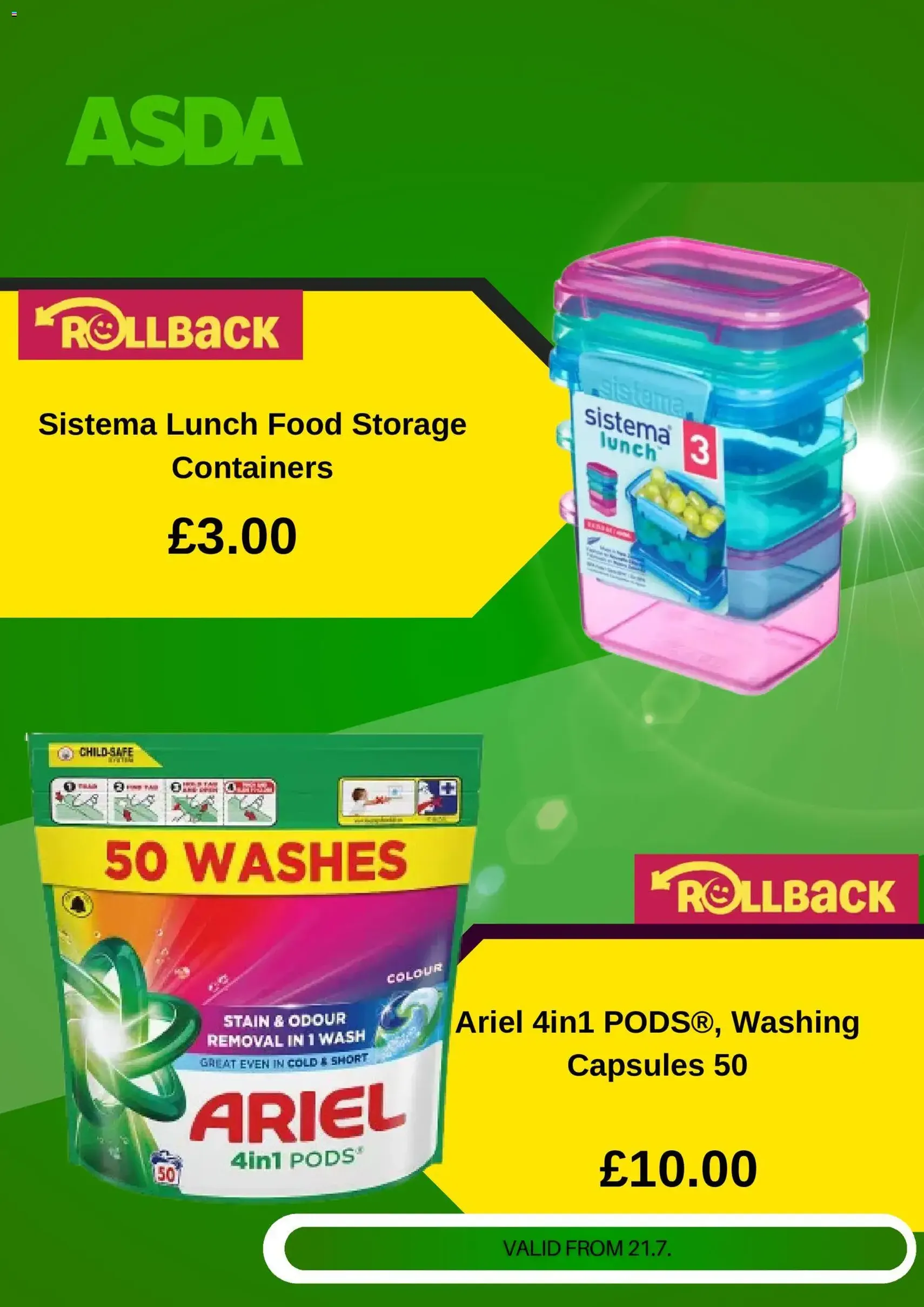 Weekly offers Asda - valid flyer from 21/07/2026, page 5 of 5