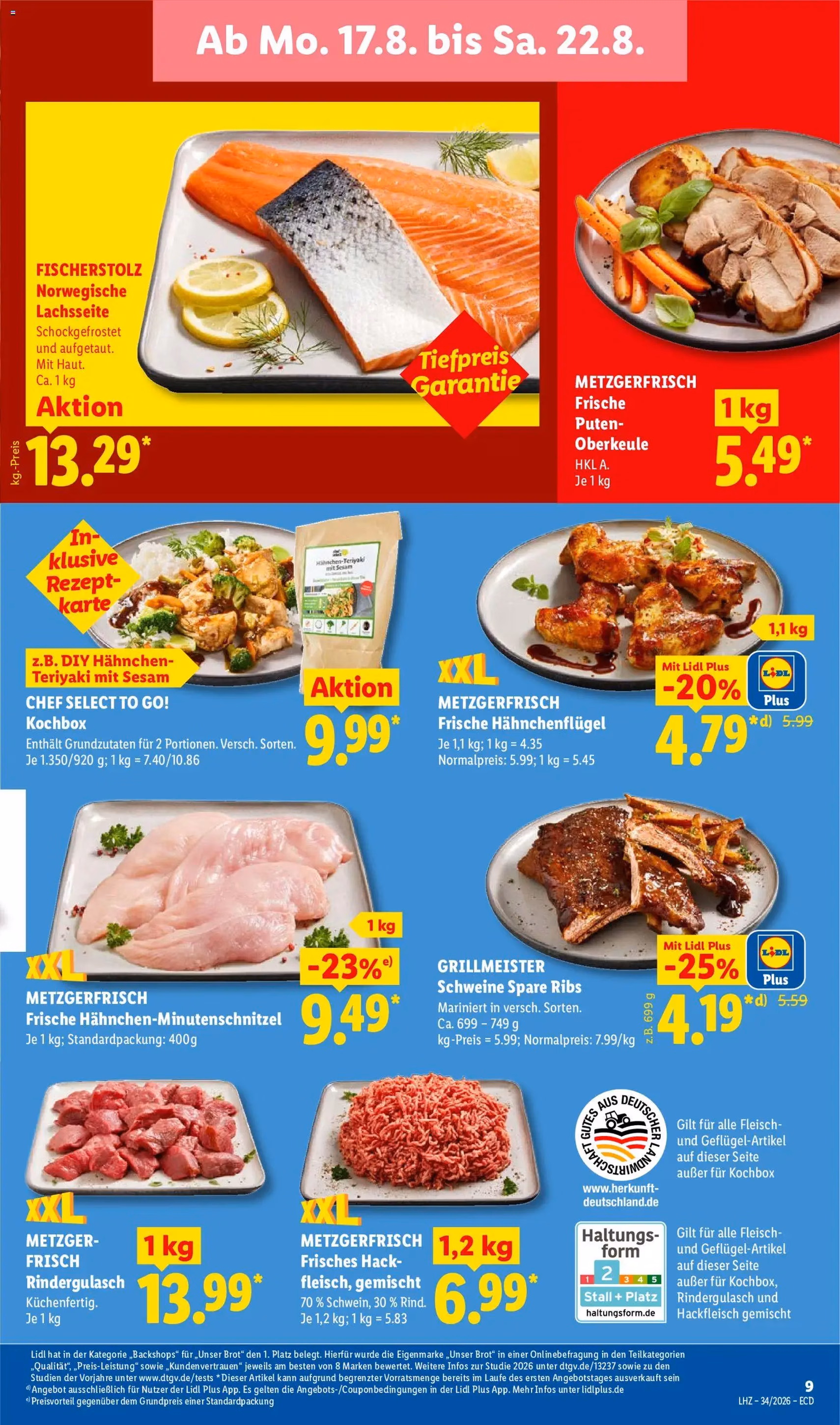 Lidl Prospekt - Gültiger Prospekt ab 17.08.2026, Seite 19 von insgesamt 72