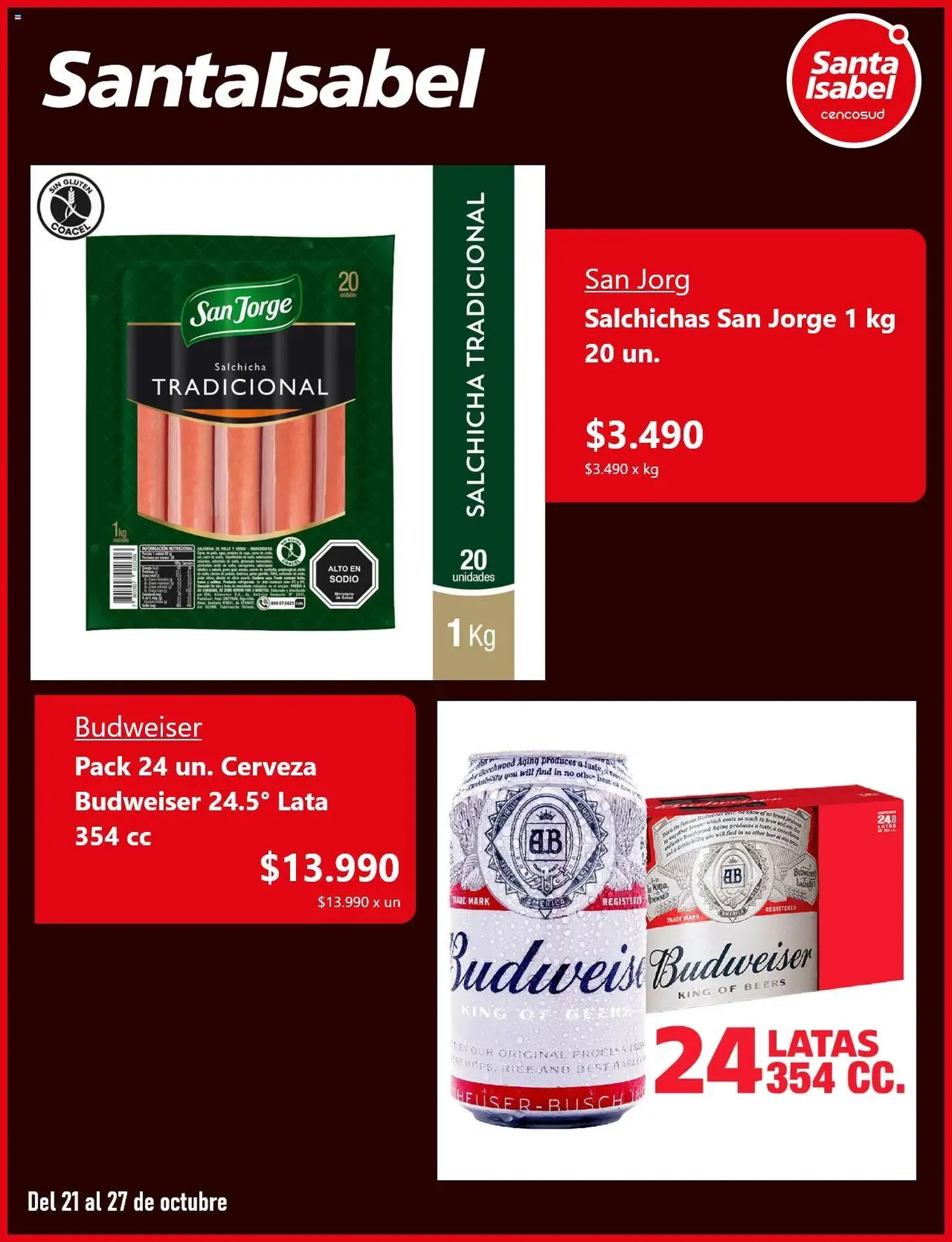 Santa Isabel ofertas - folleto válido desde 21.10.2025 página 4 de 5