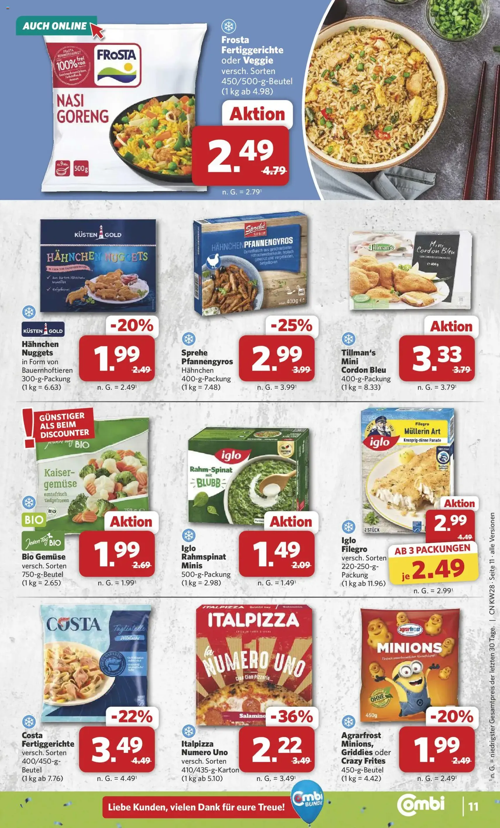 Combi Prospekt - Gültiger Prospekt ab 06.07.2026, Seite 11 von insgesamt 35