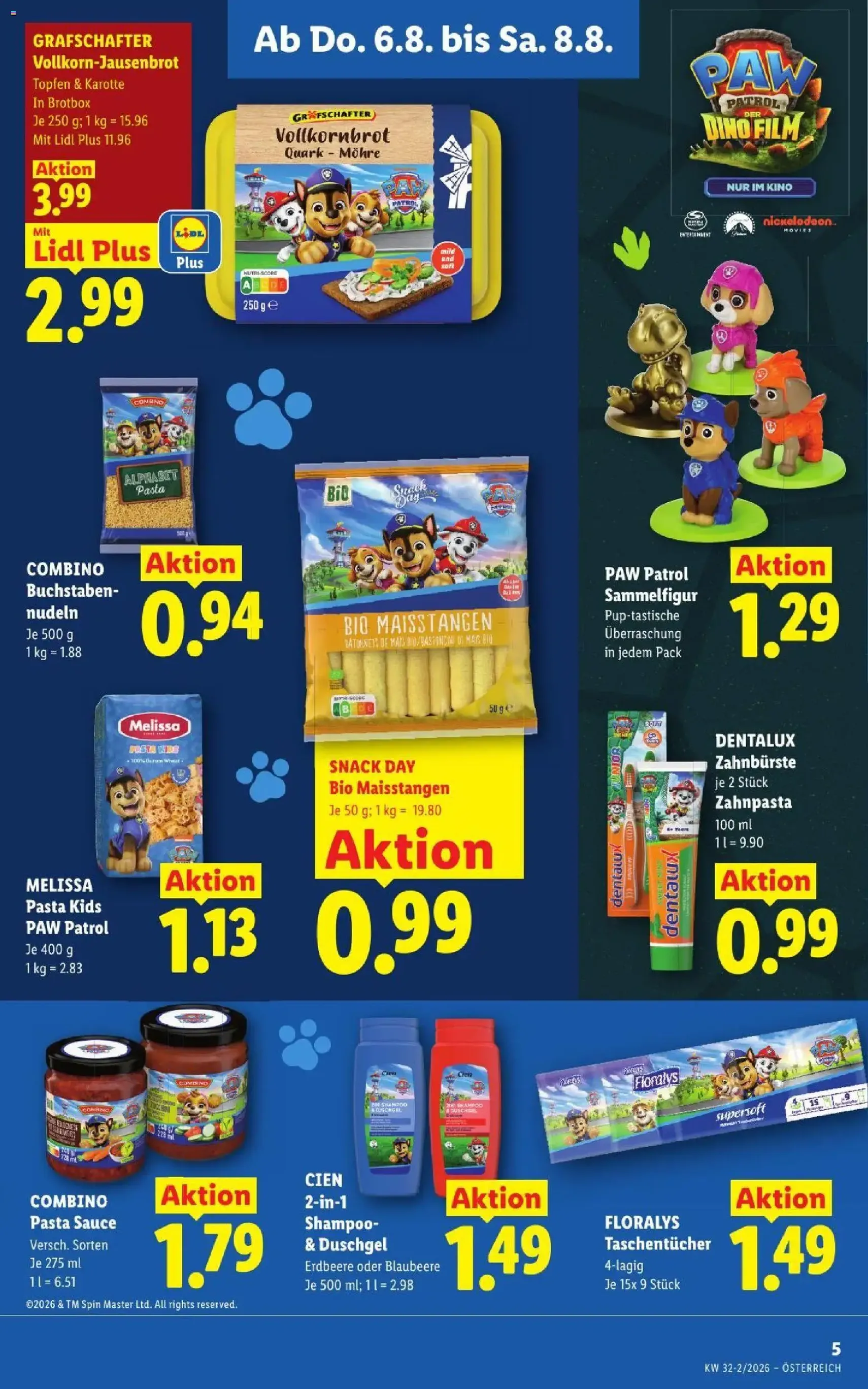 Lidl - Flugblatt - Gültiger Prospekt ab 06.08.2026, Seite 7 von insgesamt 52