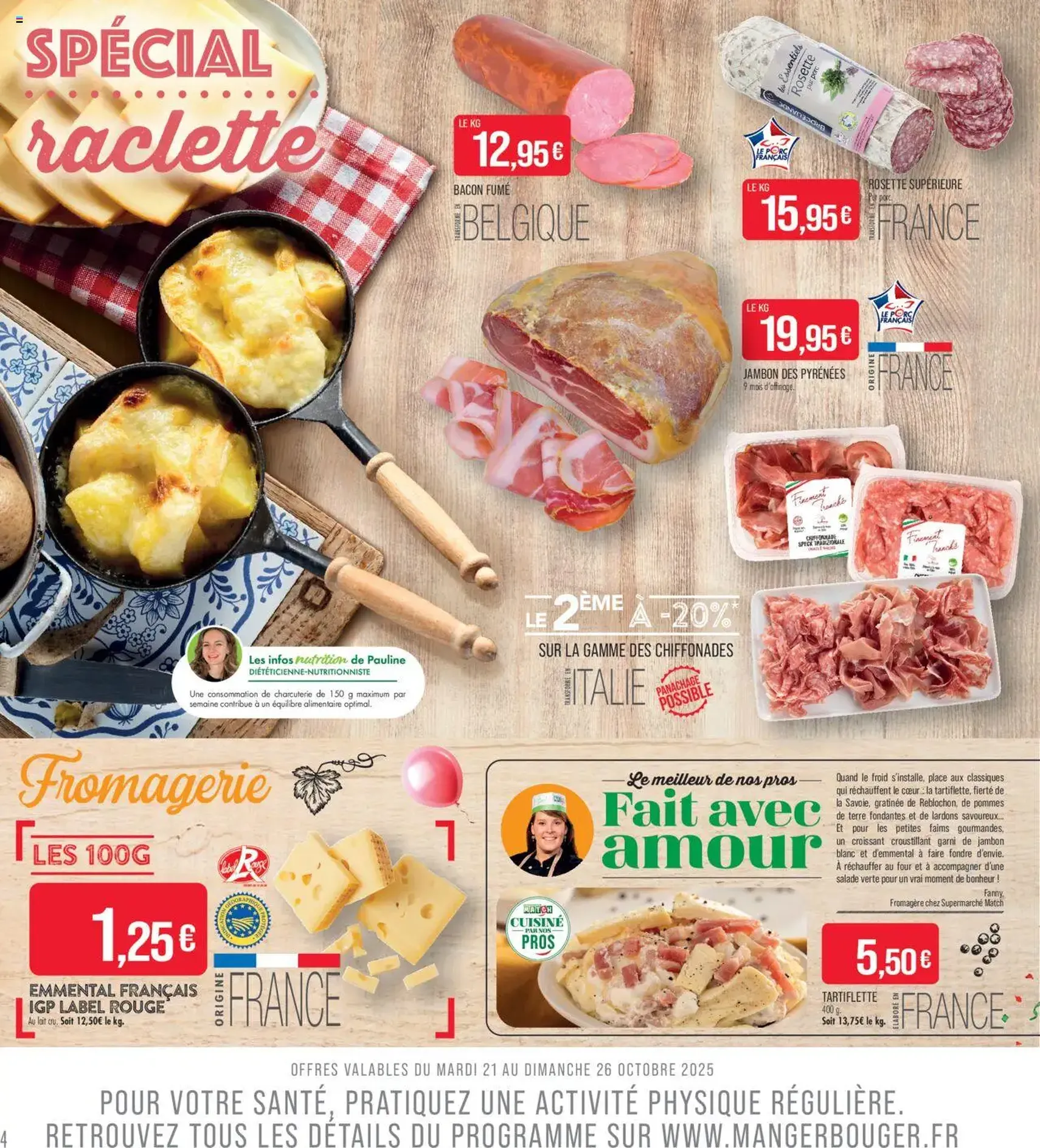 Match Supermarché catalogue - brochure valable à partir du 21/10/2025, page 4 sur 24 Match Supermarché catalogue - brochure valable à partir du 21/10/2025, page 4 sur 24