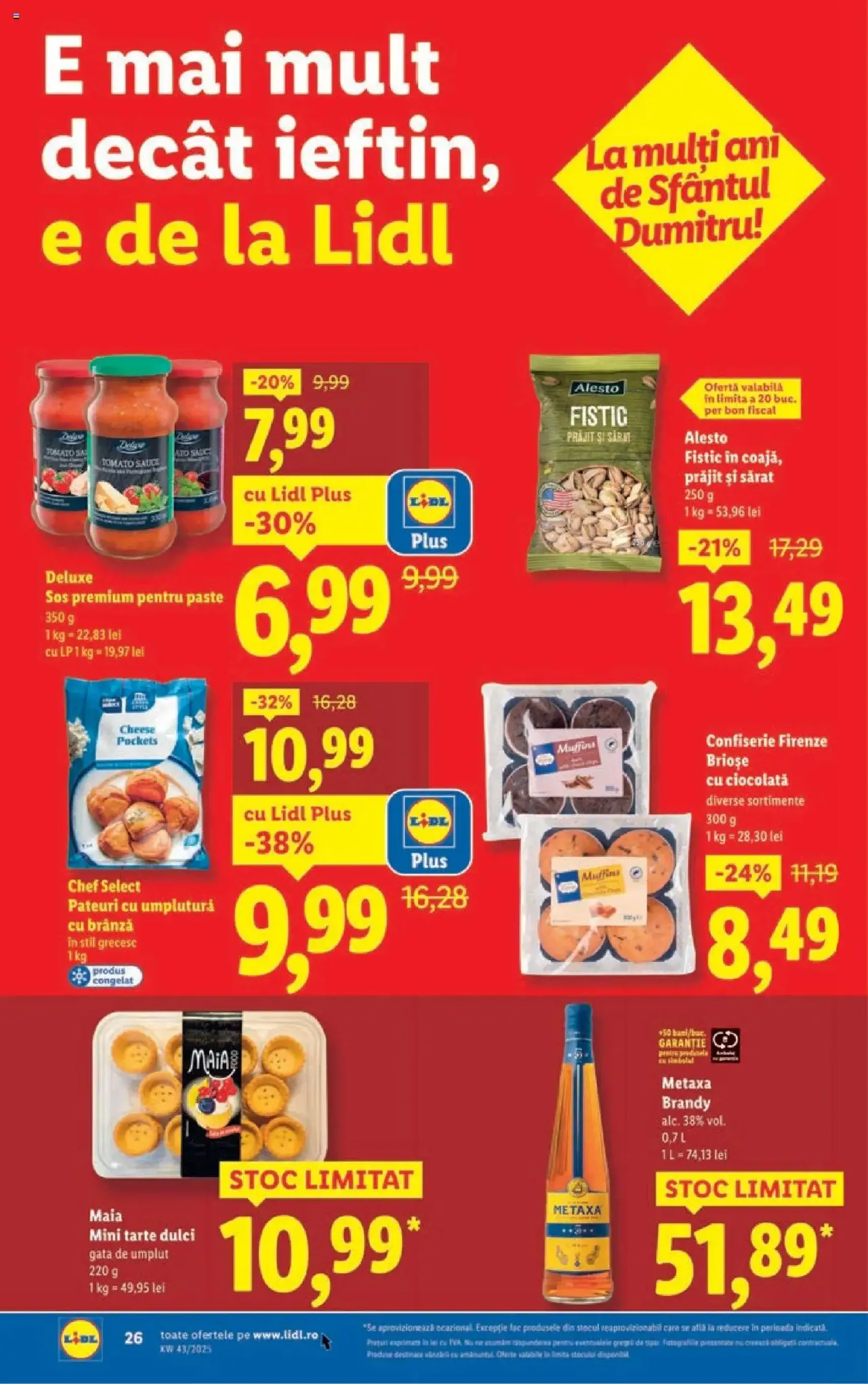 Catalog Lidl - cataloage valabile începând cu 20.10.2025 pagina 26 din 40 Catalog Lidl - cataloage valabile începând cu 20.10.2025 pagina 26 din 40