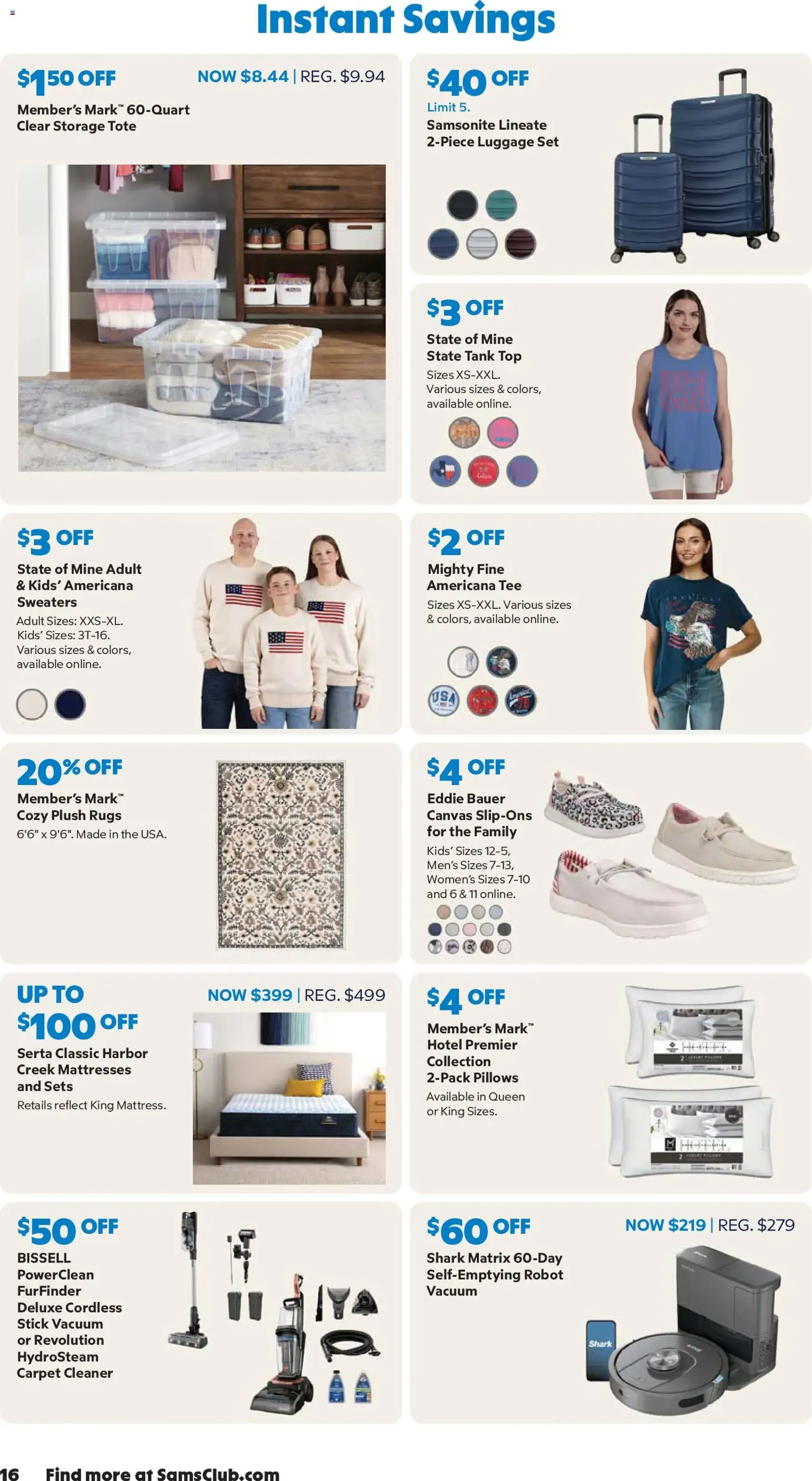 Sam's Club Weekly Ad - valid flyer from 06/01/2026, page 16 of 44