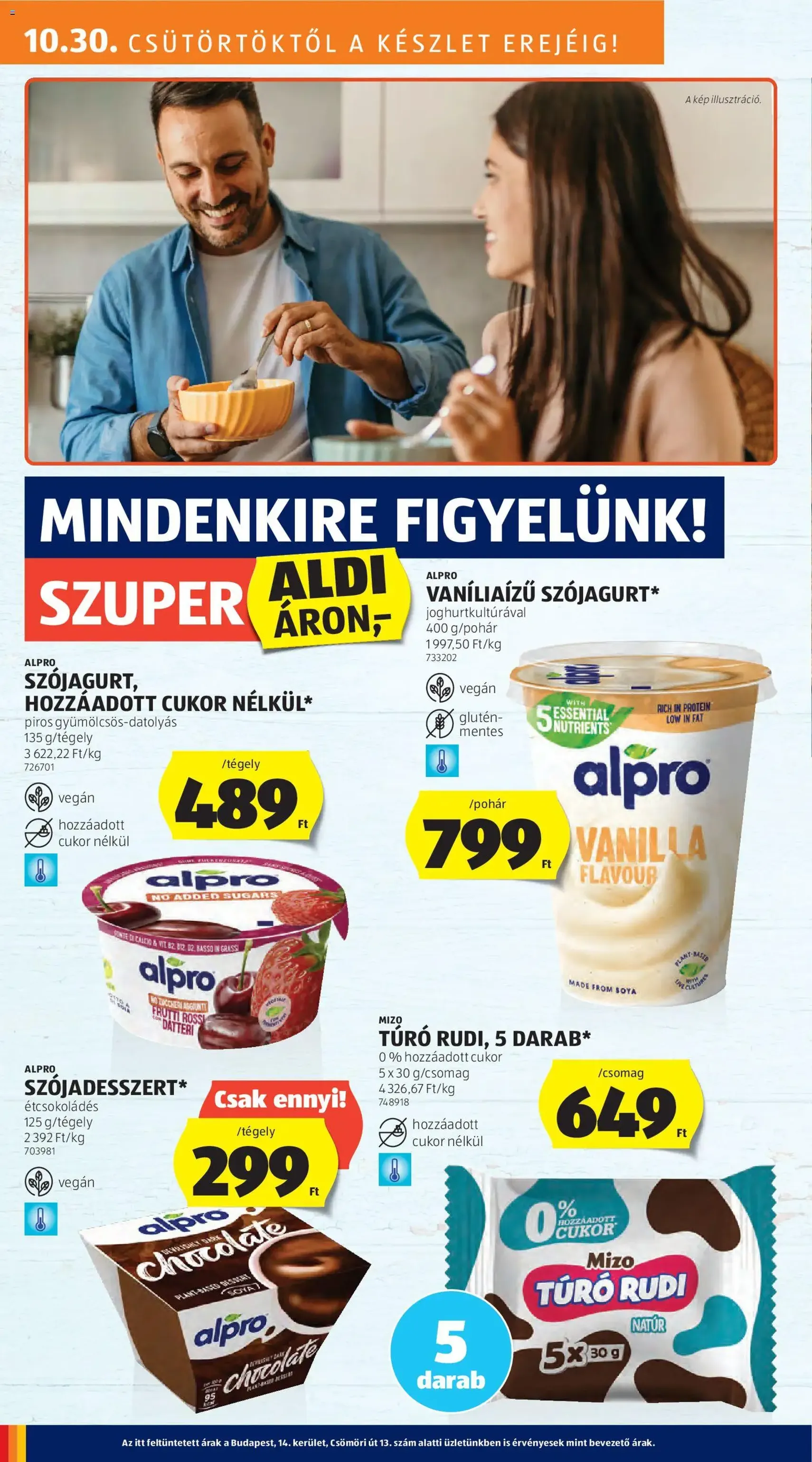 Aldi Akciós újság - 2025.10.30. érvényes szórólap 22 oldal 55 oldalból Aldi Akciós újság - 2025.10.30. érvényes szórólap 22 oldal 55 oldalból