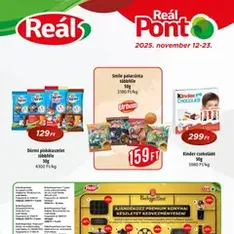 Reál Akciós újság - szórólap előnézete érvényes 2025.11.12. -tól