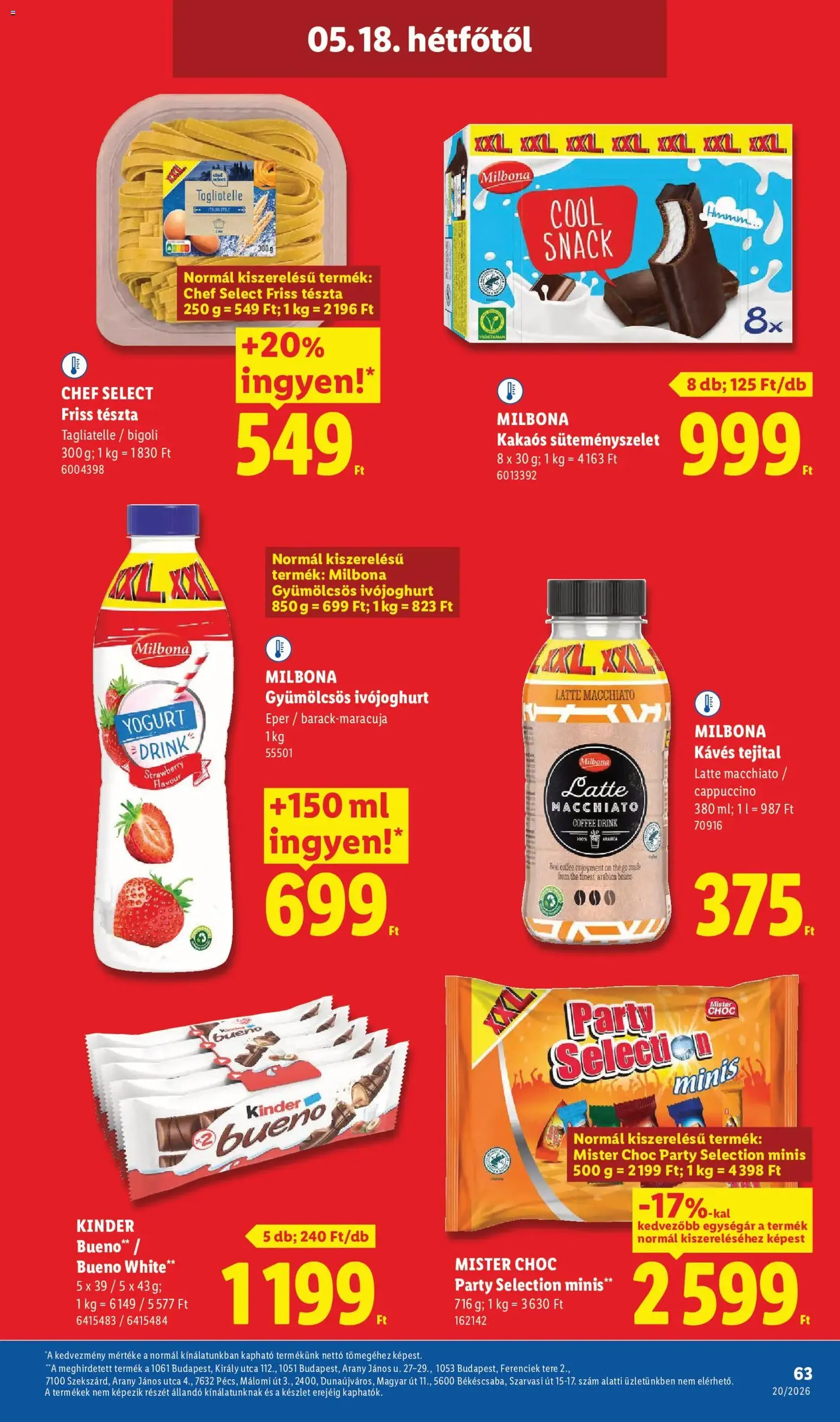 Lidl akciós újság - 2026.05.14. érvényes szórólap 63 oldal 68 oldalból