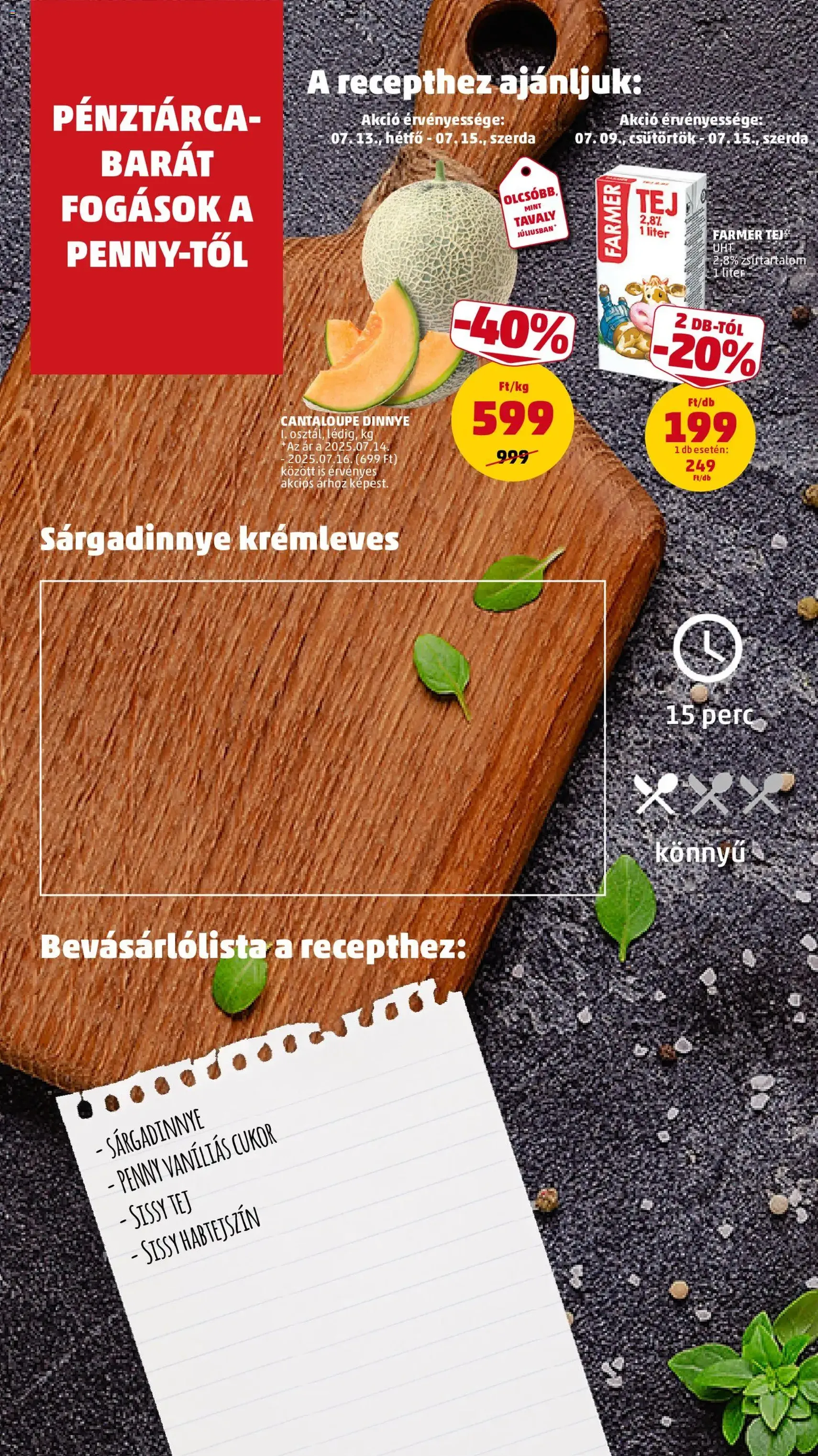 PENNY akciós újság - 2026.07.09. érvényes szórólap 12 oldal 42 oldalból