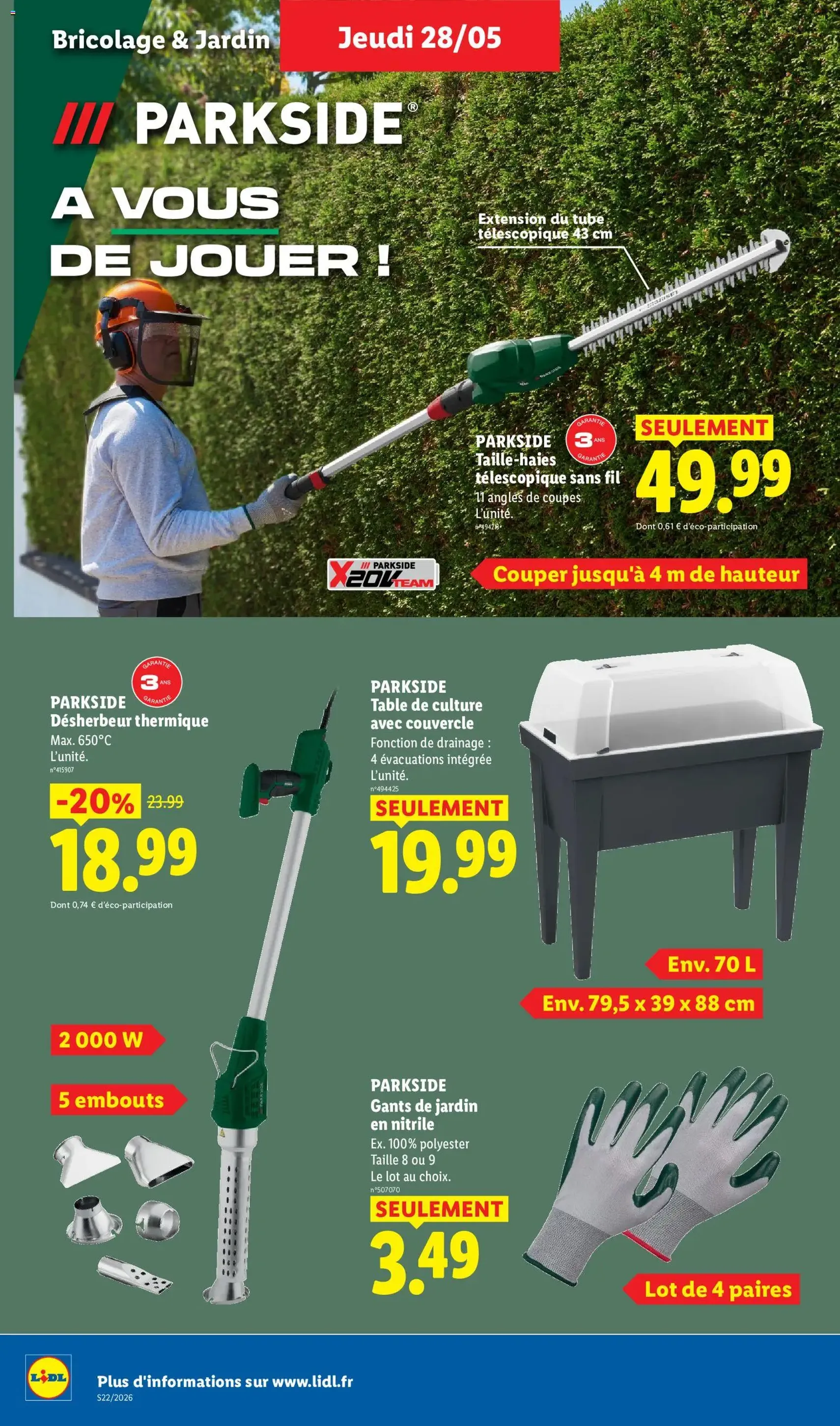 LIDL catalogue - brochure valable à partir du 28/05/2026, page 36 sur 69