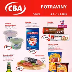 CBA leták - náhled letáku platný od 04.03.2026