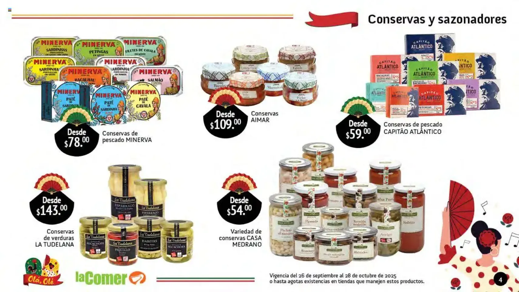 La Comer folleto Olá, Olé - folleto válido desde 26/09/2025 página 4 de 64 La Comer folleto Olá, Olé - folleto válido desde 26/09/2025 página 4 de 64