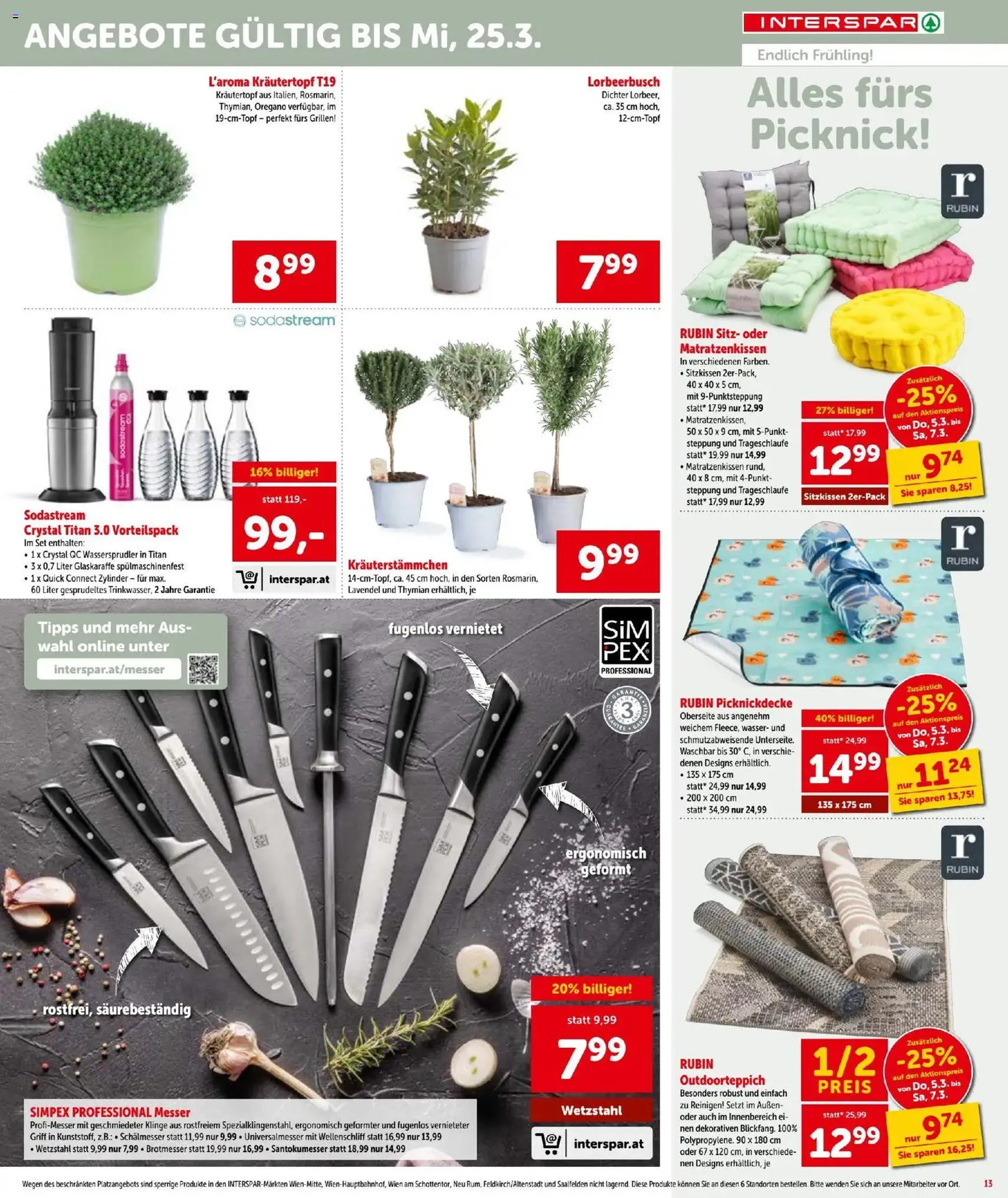 Interspar - Flugblatt - Gültiger Prospekt ab 05.03.2026, Seite 13 von insgesamt 16