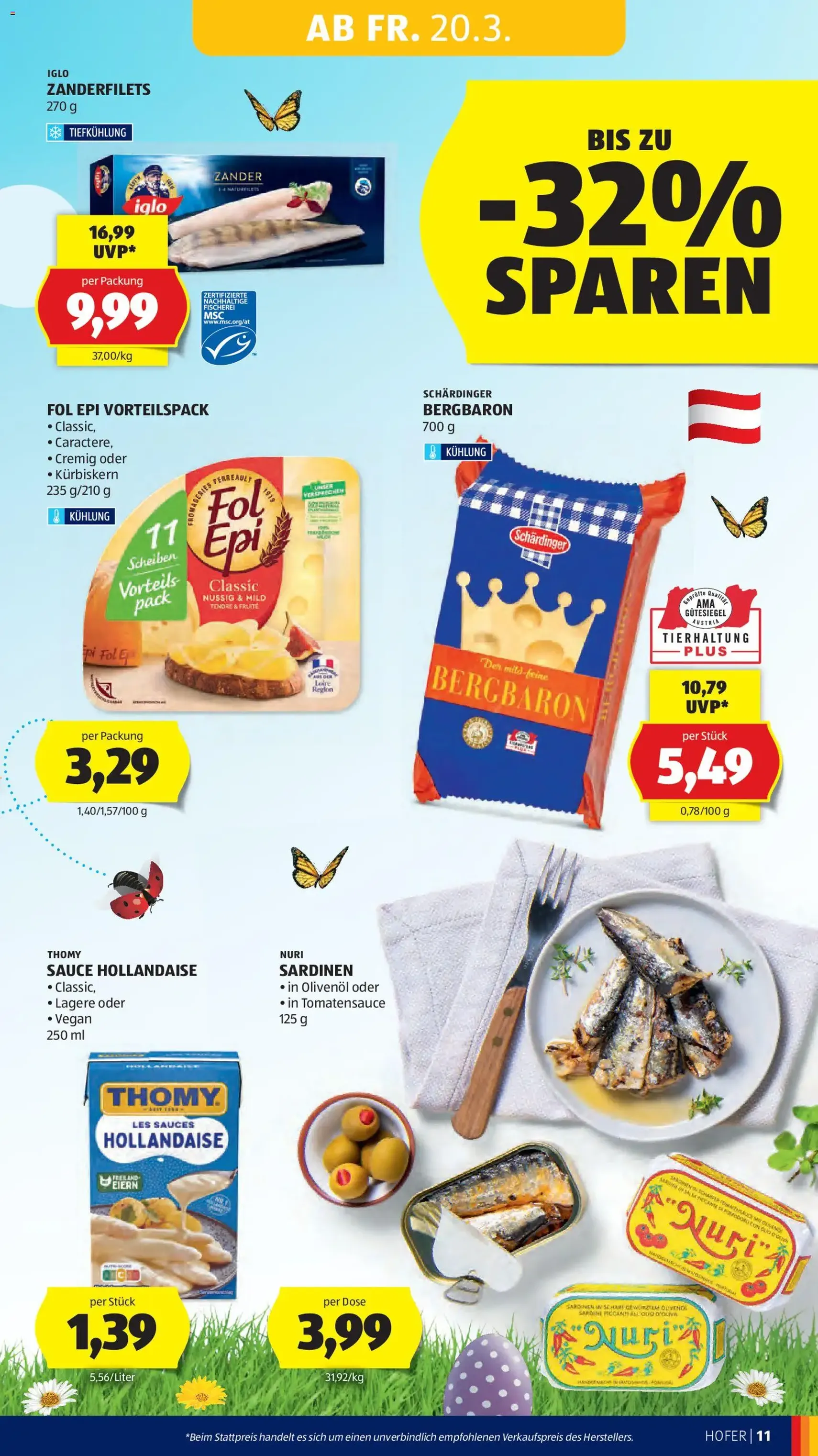 Hofer Flugblatt - Gültiger Prospekt ab 23.03.2026, Seite 15 von insgesamt 49