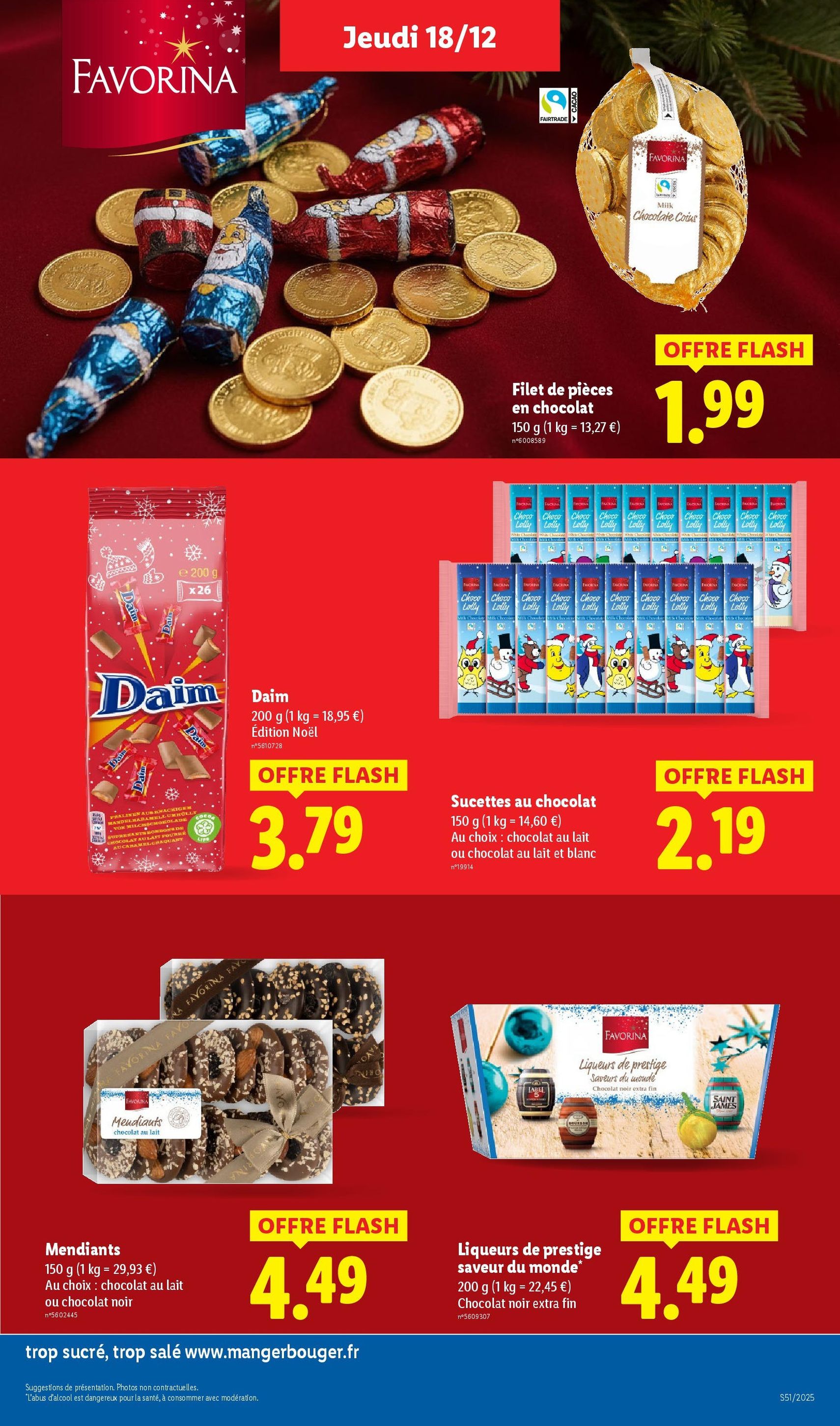 LIDL catalogue semaine 51 - brochure valable à partir du 18/12/2025, page 25 sur 87