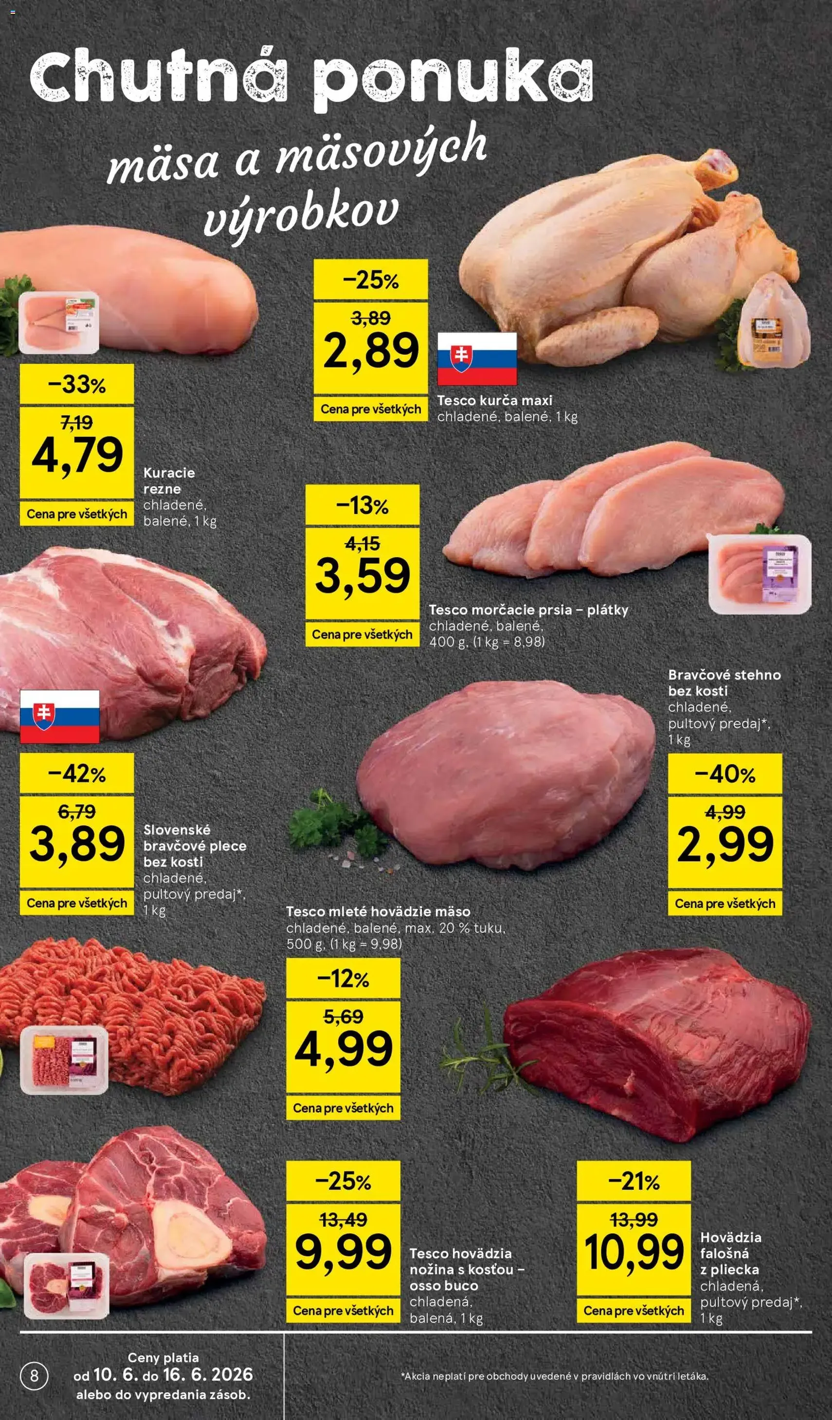 Tesco Hypermarket - leták - platný leták od 10.06.2026 strana 8 z 51