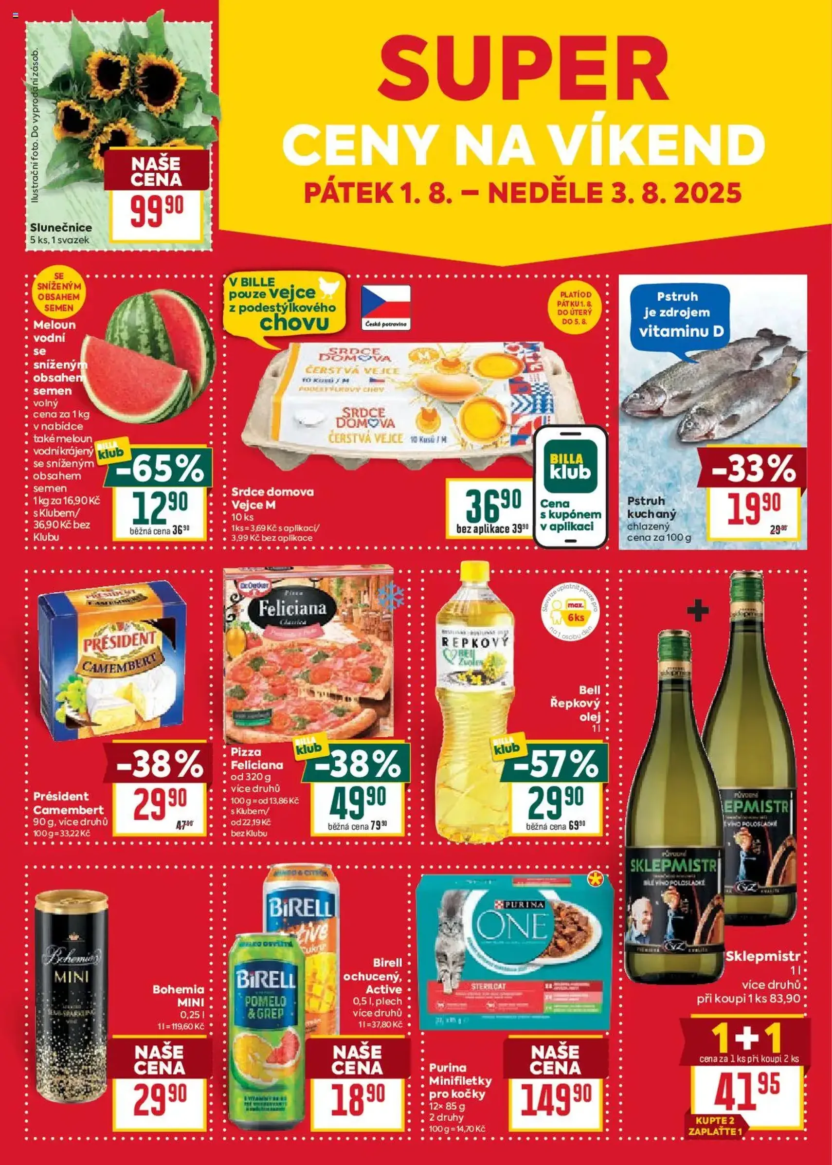 Billa Velký leták - platný leták od 30.07.2025 strana 31 z 36