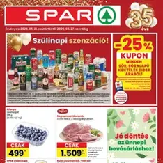 Spar akciós újság - szórólap előnézete érvényes 2026.05.21. -tól