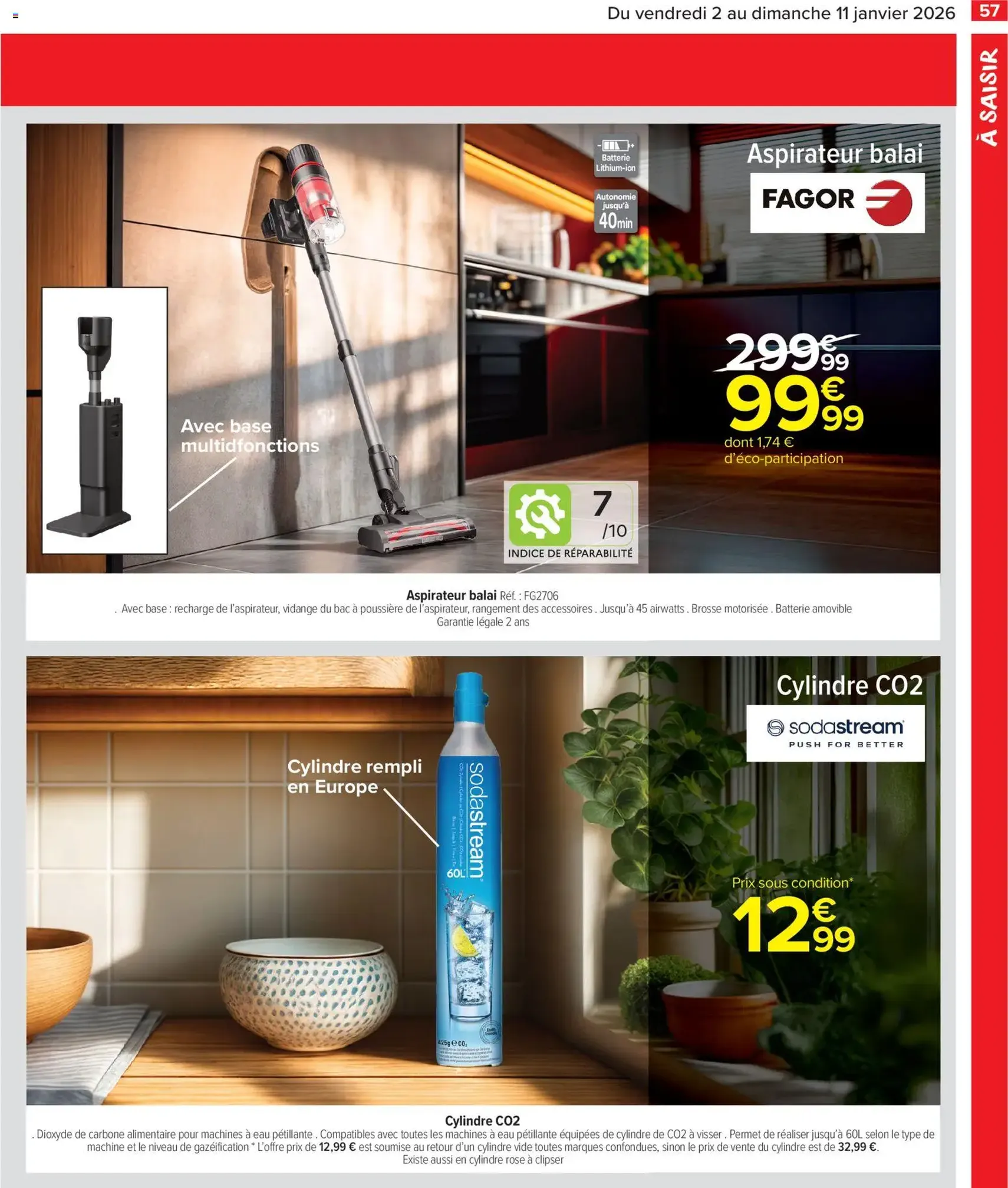 Carrefour Market catalogue semaine 1 - brochure valable à partir du 02/01/2026, page 59 sur 64