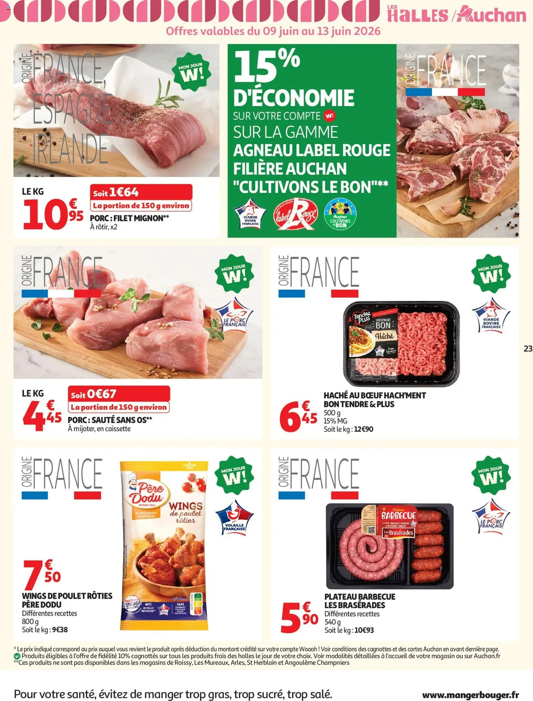 Auchan folder / publicité - geldige folder vanaf 09/06/2026 pagina 27 van 52