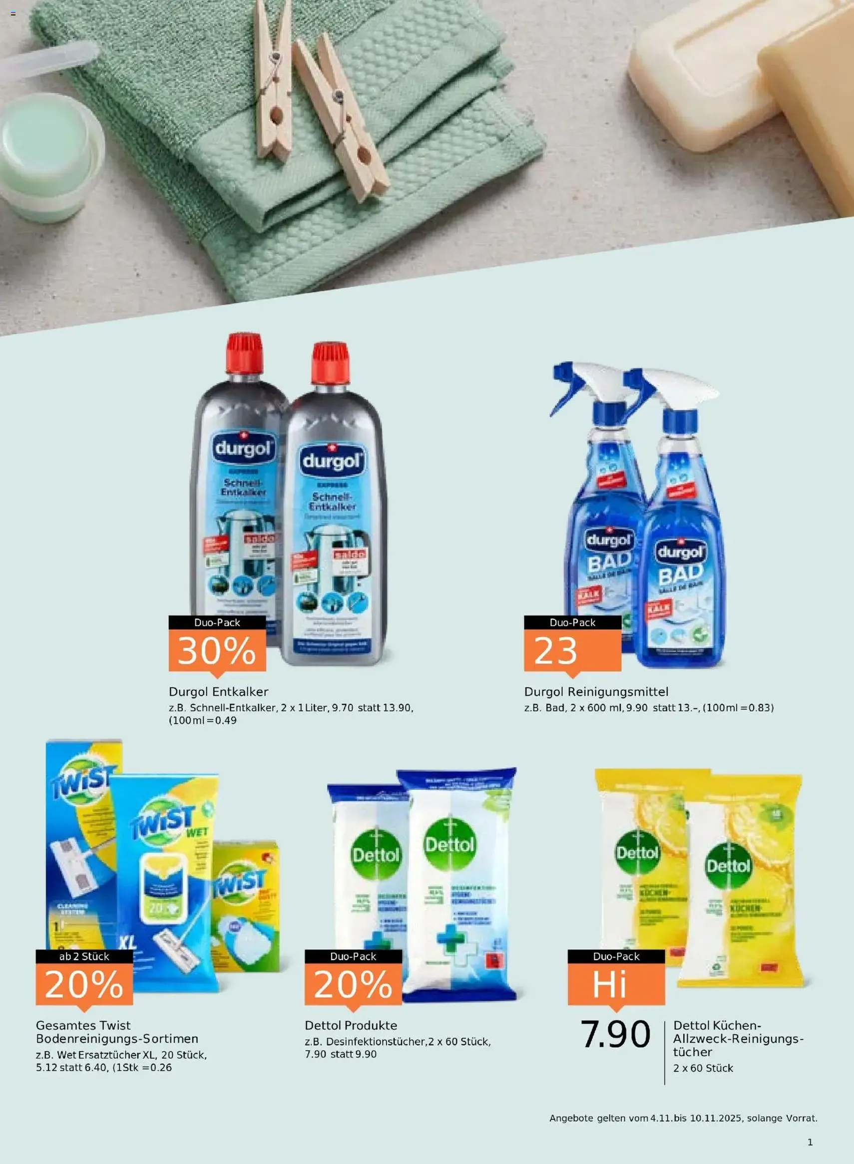 Migros Aktionen - Gültiger Prospekt ab 04.11.2025, Seite 17 von insgesamt 20