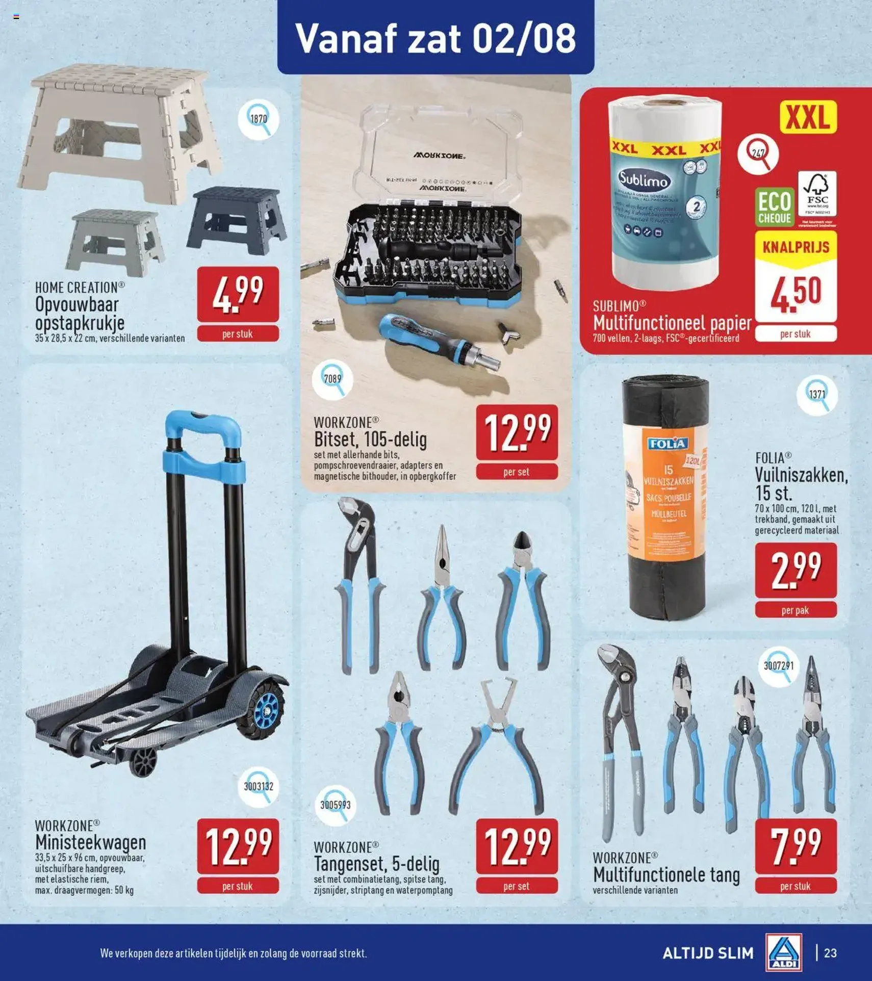 Aldi folder week 31 - geldige folder vanaf 28/07/2025 pagina 23 van 24 Aldi folder week 31 - geldige folder vanaf 28/07/2025 pagina 23 van 24
