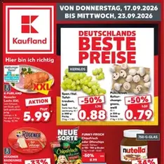 Kaufland Prospekt - Prospekt Vorschau gültig ab 17.09.2026
