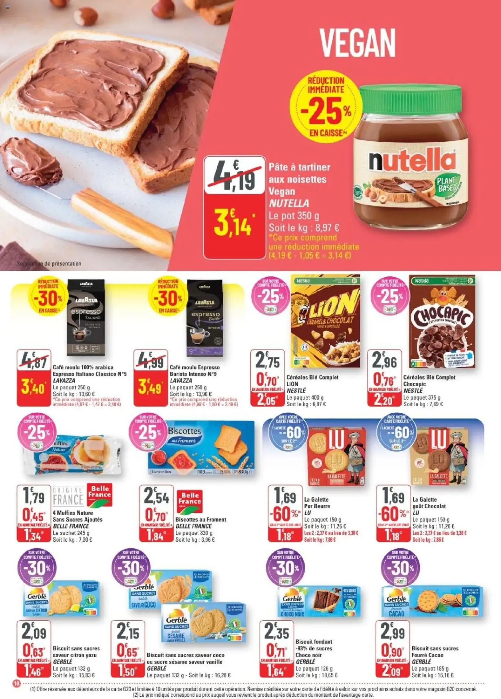 G20 Supermarchés catalogue - brochure valable à partir du 31/12/2025, page 10 sur 16