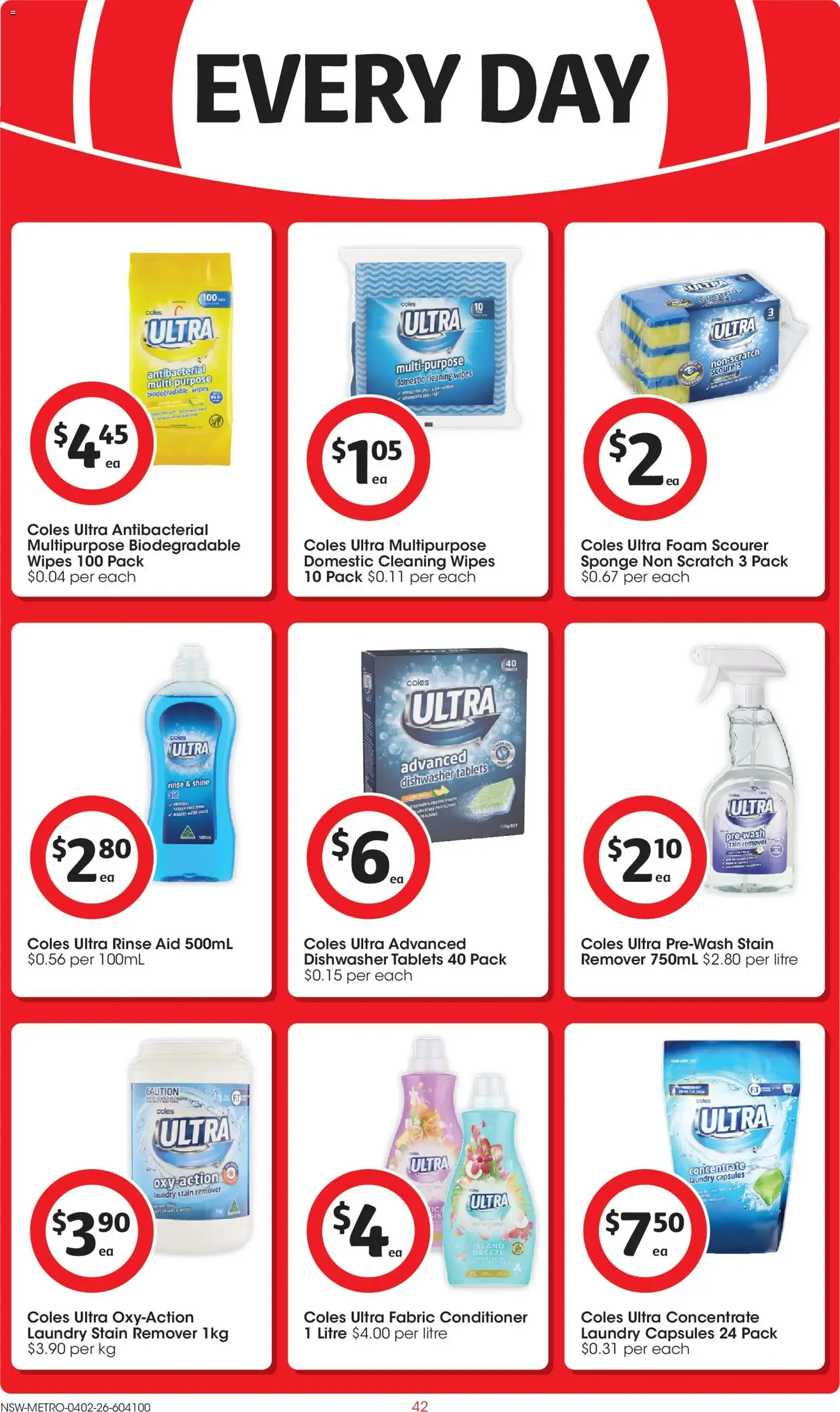 Coles Catalogue - valid flyer from 04/02/2026, page 42 of 49