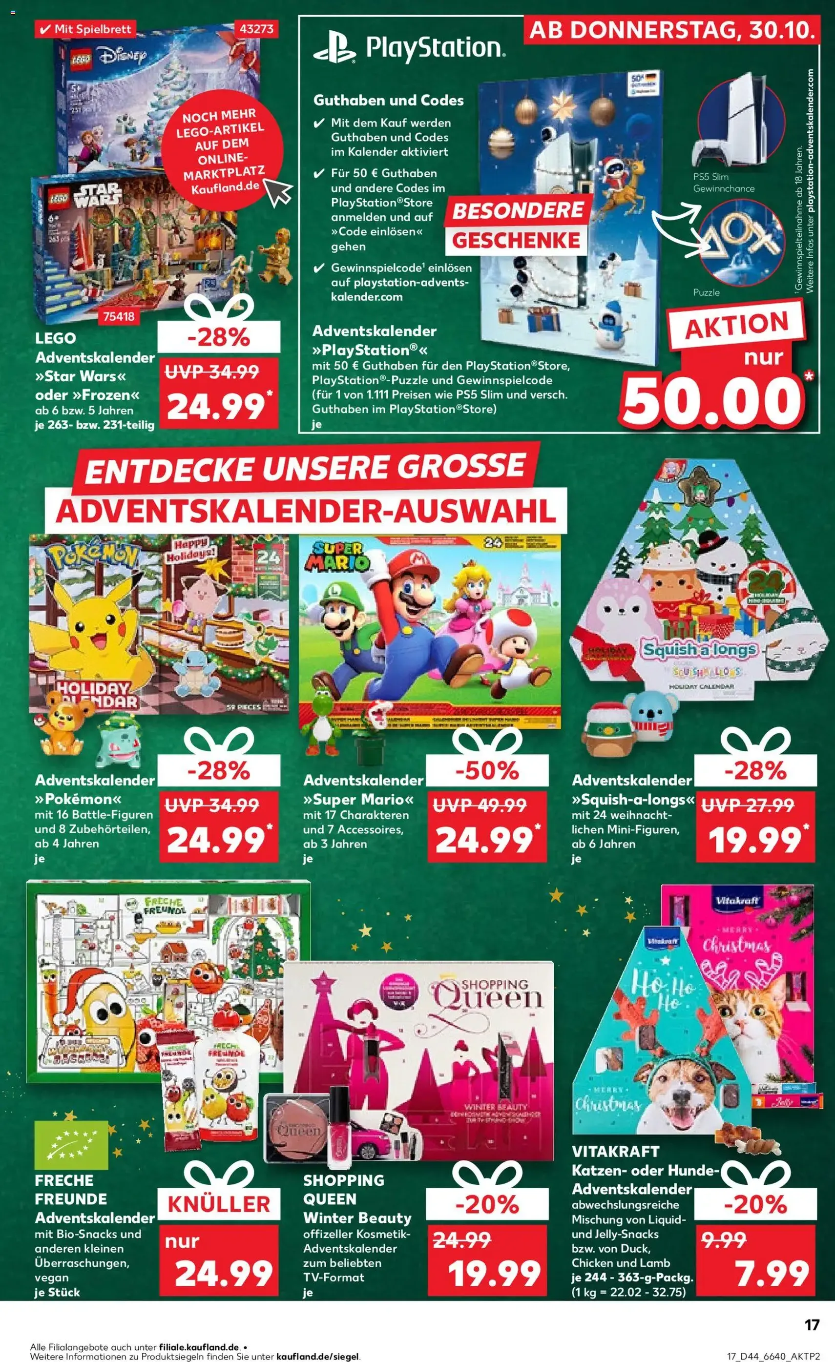 Kaufland Prospekt - Gültiger Prospekt ab 30.10.2025, Seite 17 von insgesamt 71 Kaufland Prospekt - Gültiger Prospekt ab 30.10.2025, Seite 17 von insgesamt 71