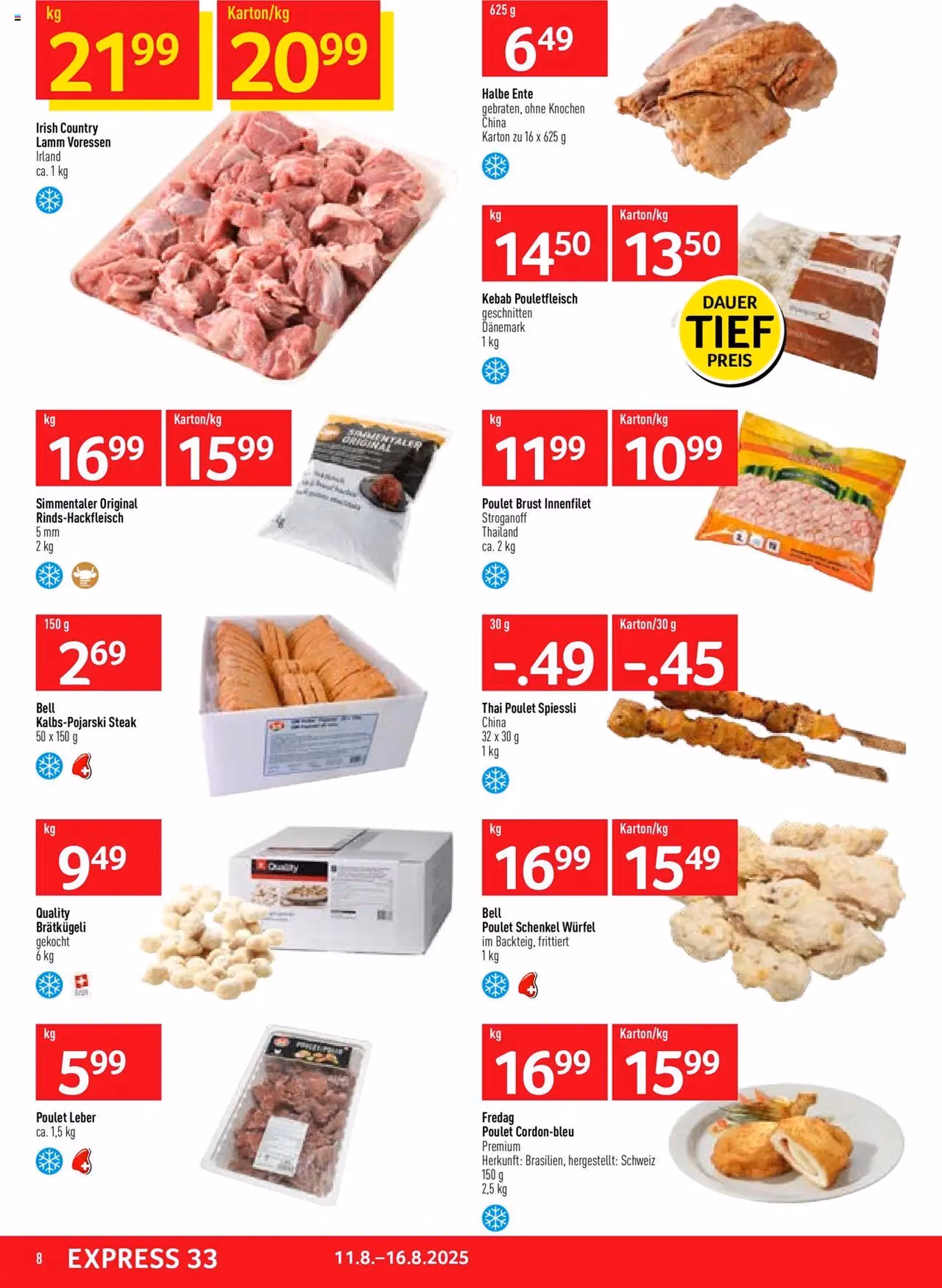 Prodega Aktionen - Gültiger Prospekt ab 11.08.2025, Seite 8 von insgesamt 36 Prodega Aktionen - Gültiger Prospekt ab 11.08.2025, Seite 8 von insgesamt 36