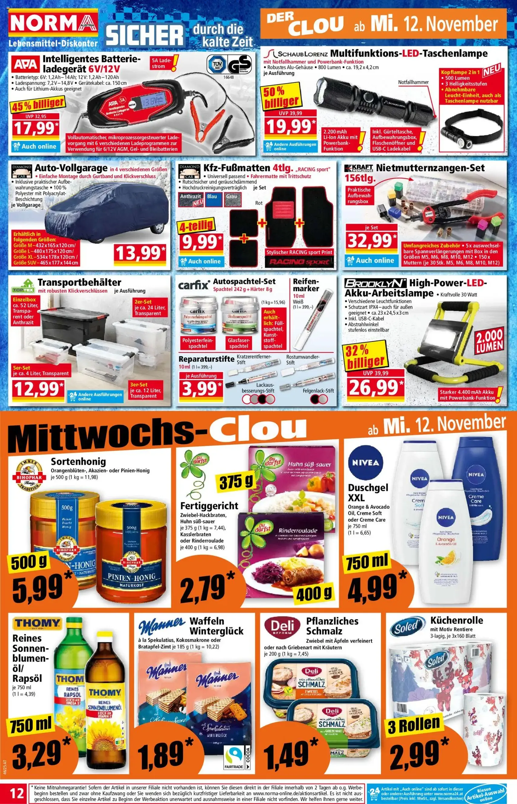 Norma Flugblatt - Gültiger Prospekt ab 10.11.2025, Seite 13 von insgesamt 19