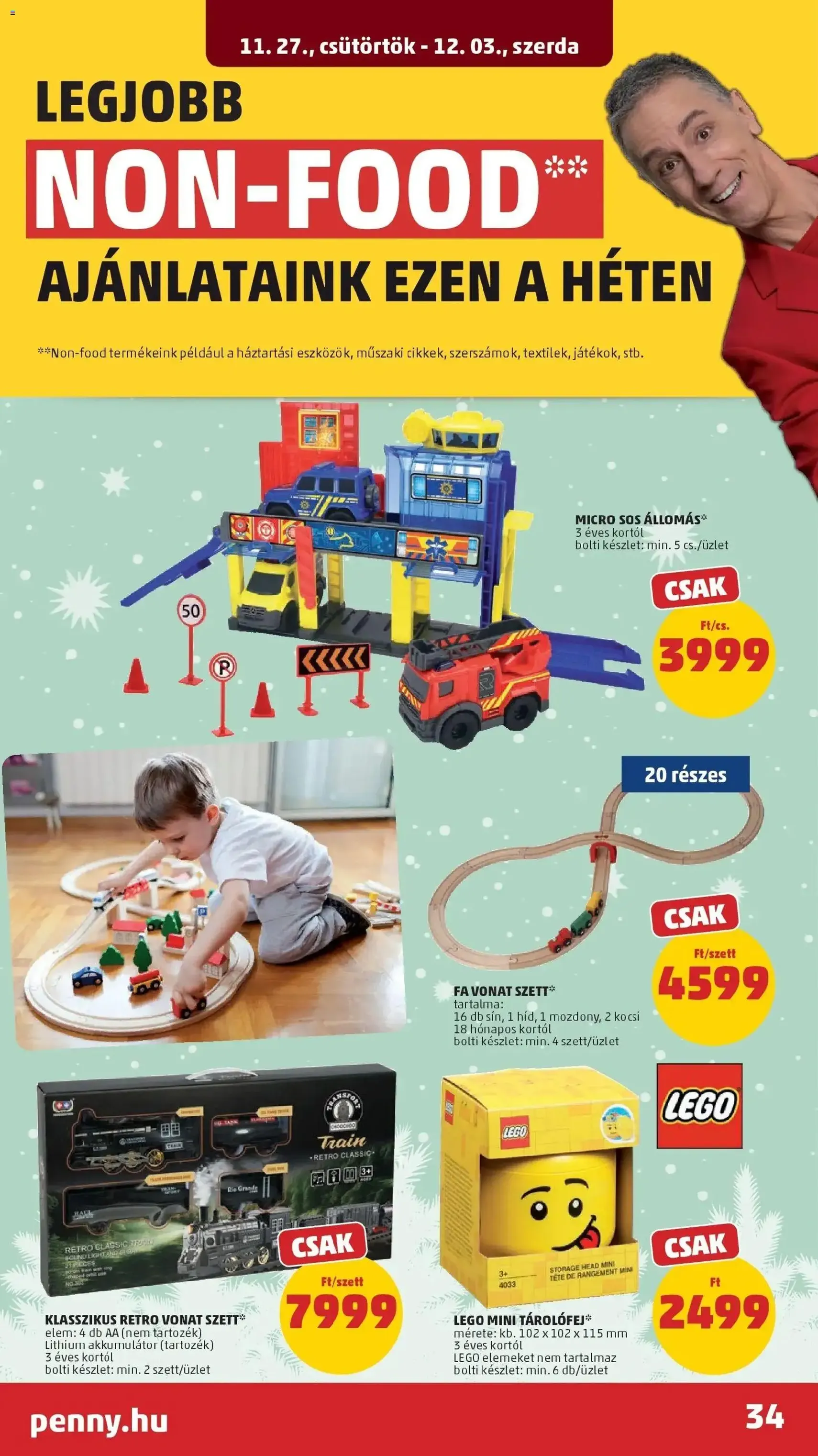 PENNY Akciós újság - 2025.11.27. érvényes szórólap 34 oldal 39 oldalból