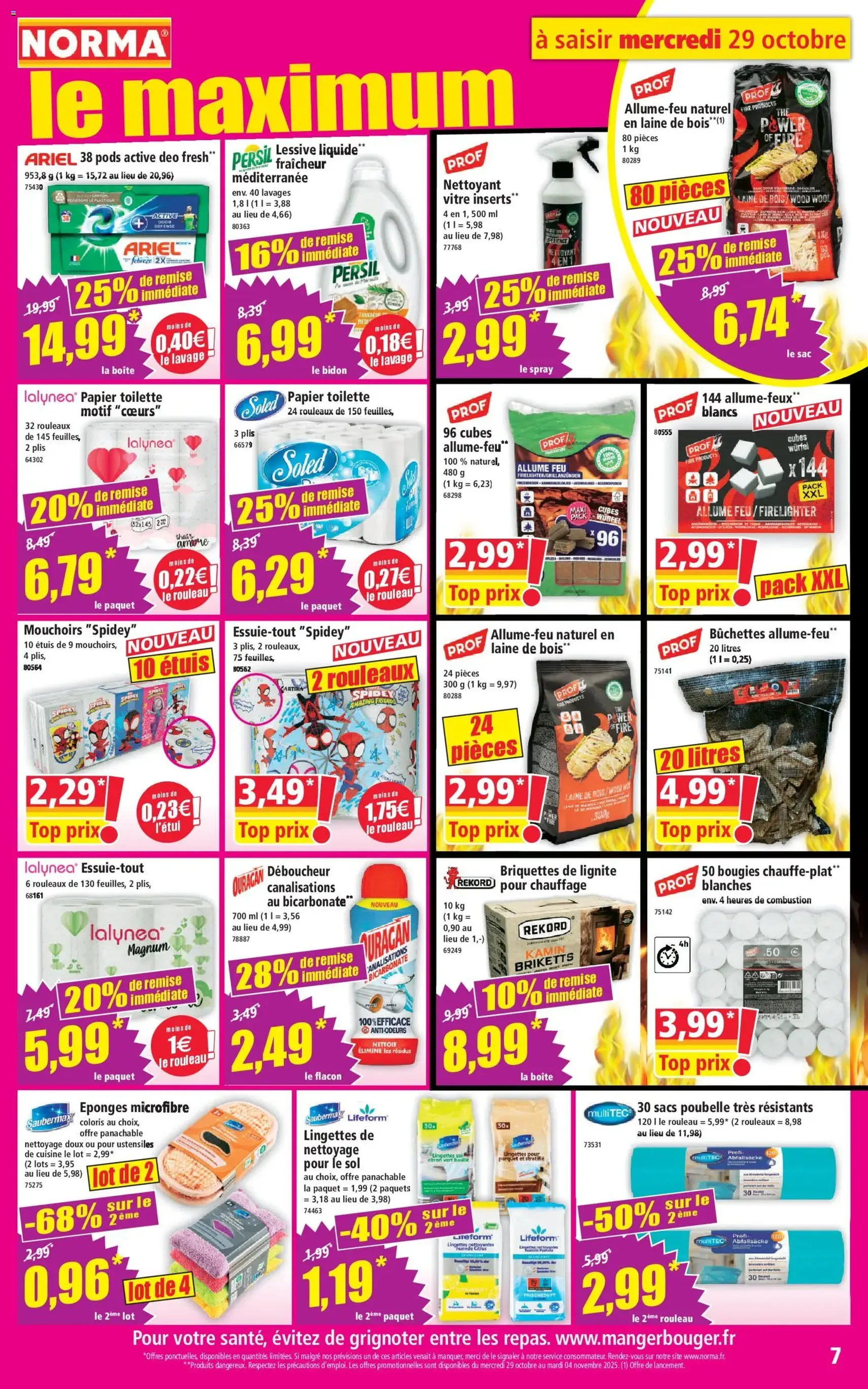 Norma catalogue - brochure valable à partir du 29/10/2025, page 7 sur 12 Norma catalogue - brochure valable à partir du 29/10/2025, page 7 sur 12
