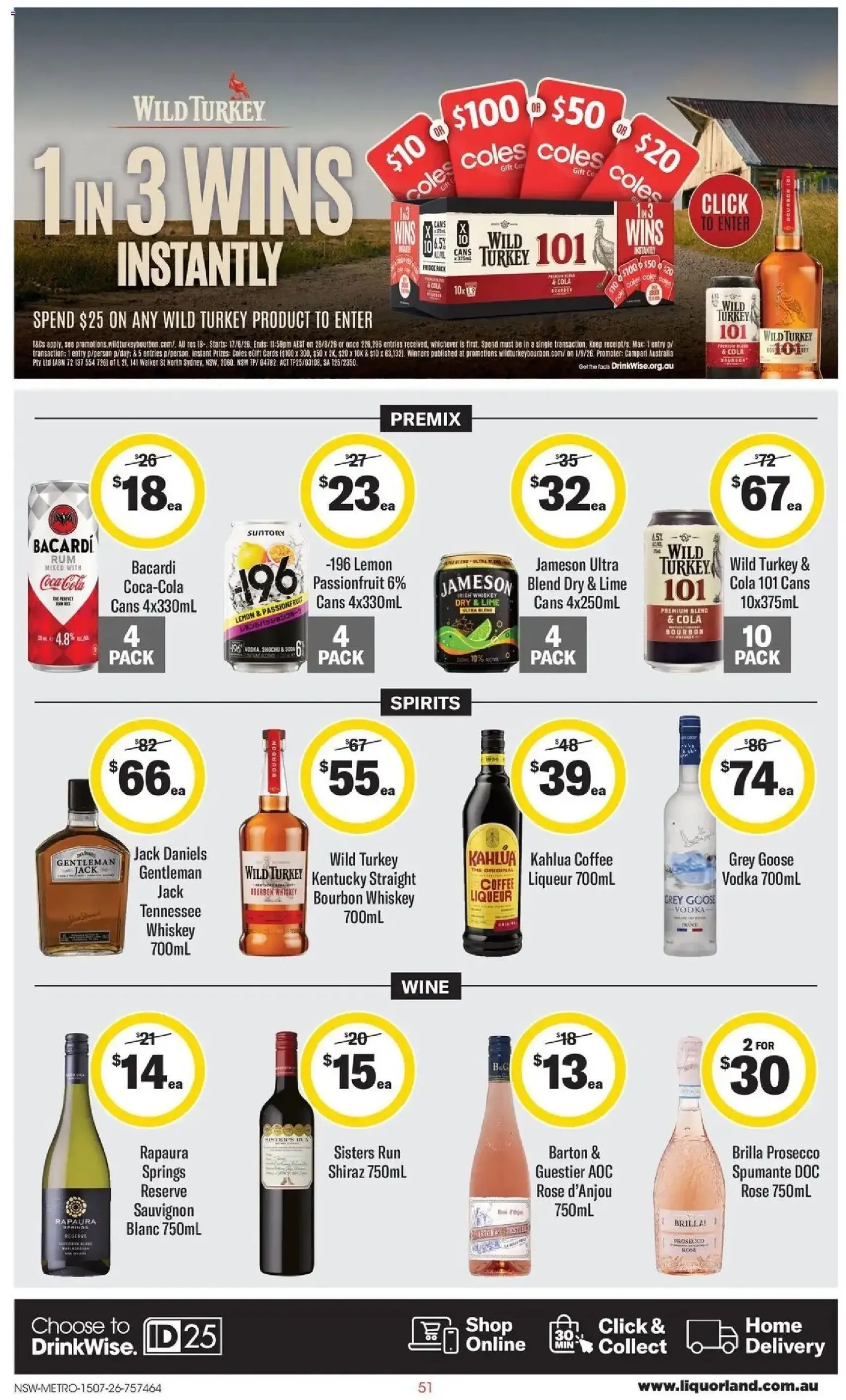 Coles catalogue - valid flyer from 15/07/2026, page 51 of 51