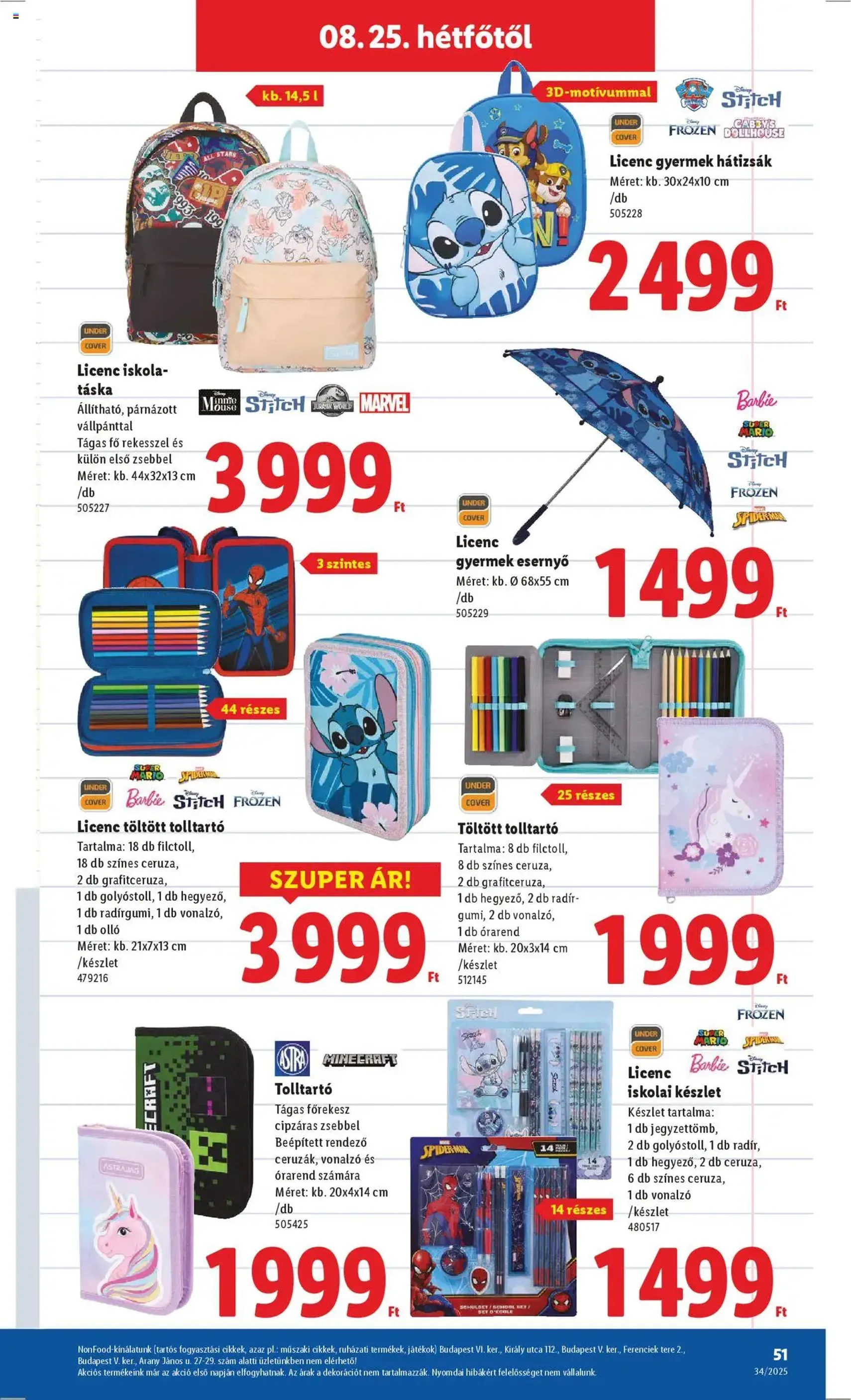 Lidl Akciós újság - 2025.08.21. érvényes szórólap 51 oldal 70 oldalból