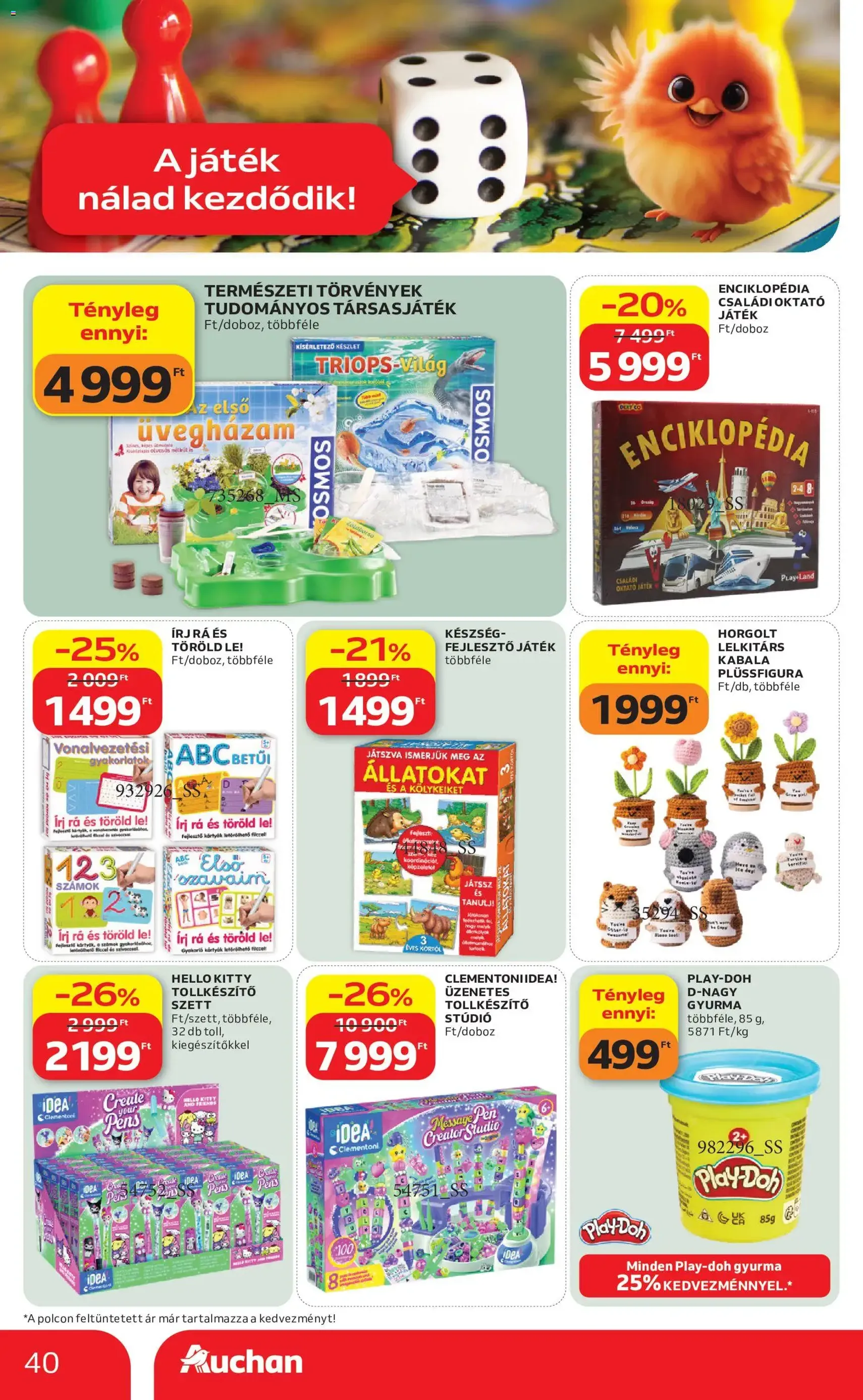 Auchan akciós újság - 2026.08.06. érvényes szórólap 40 oldal 48 oldalból