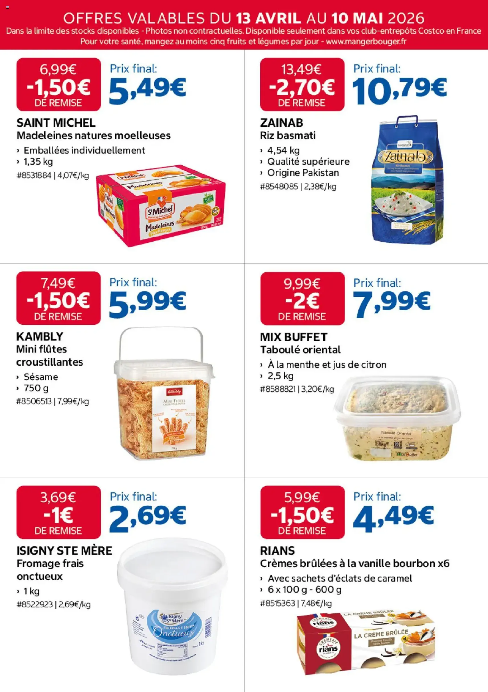 Costco catalogue - brochure valable à partir du 13/04/2026, page 5 sur 20