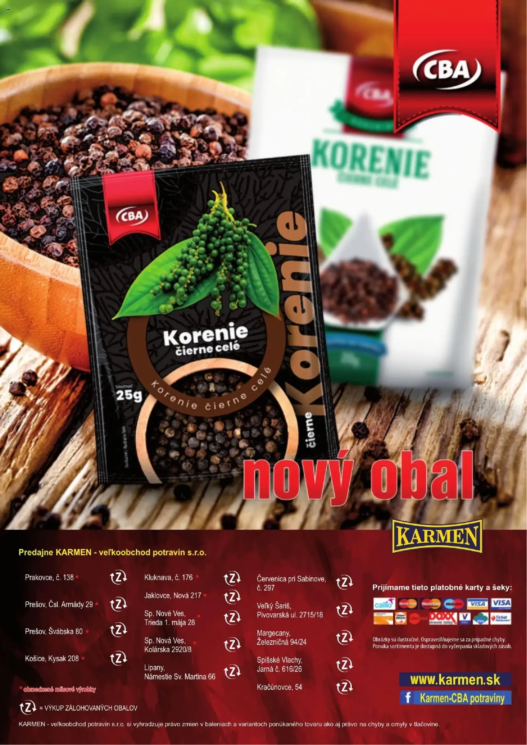 KARMEN CBA leták - platný leták od 05.02.2026 strana 24 z 24