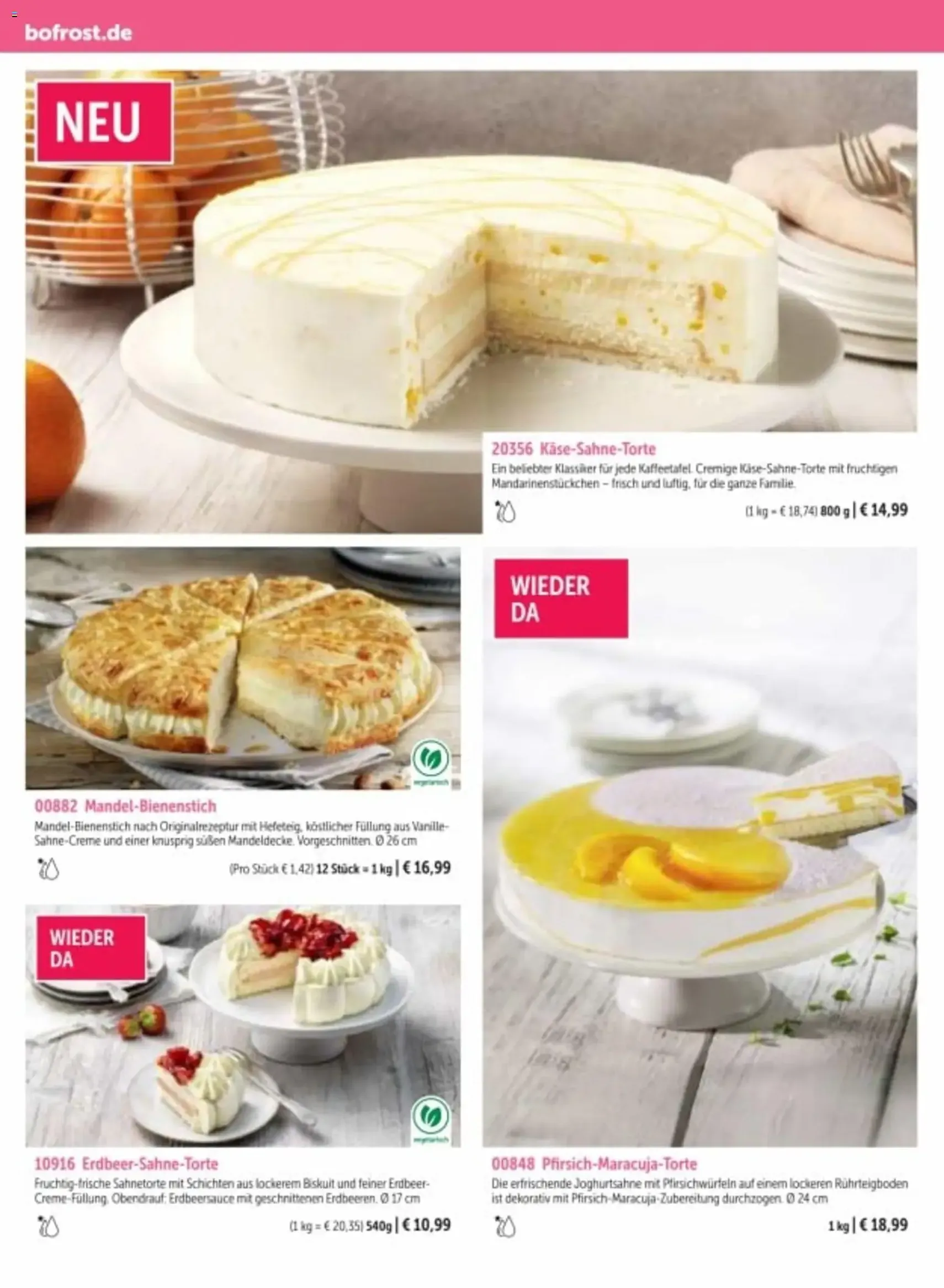 Bofrost Katalog - Gültiger Prospekt ab 06.03.2026, Seite 124 von insgesamt 150