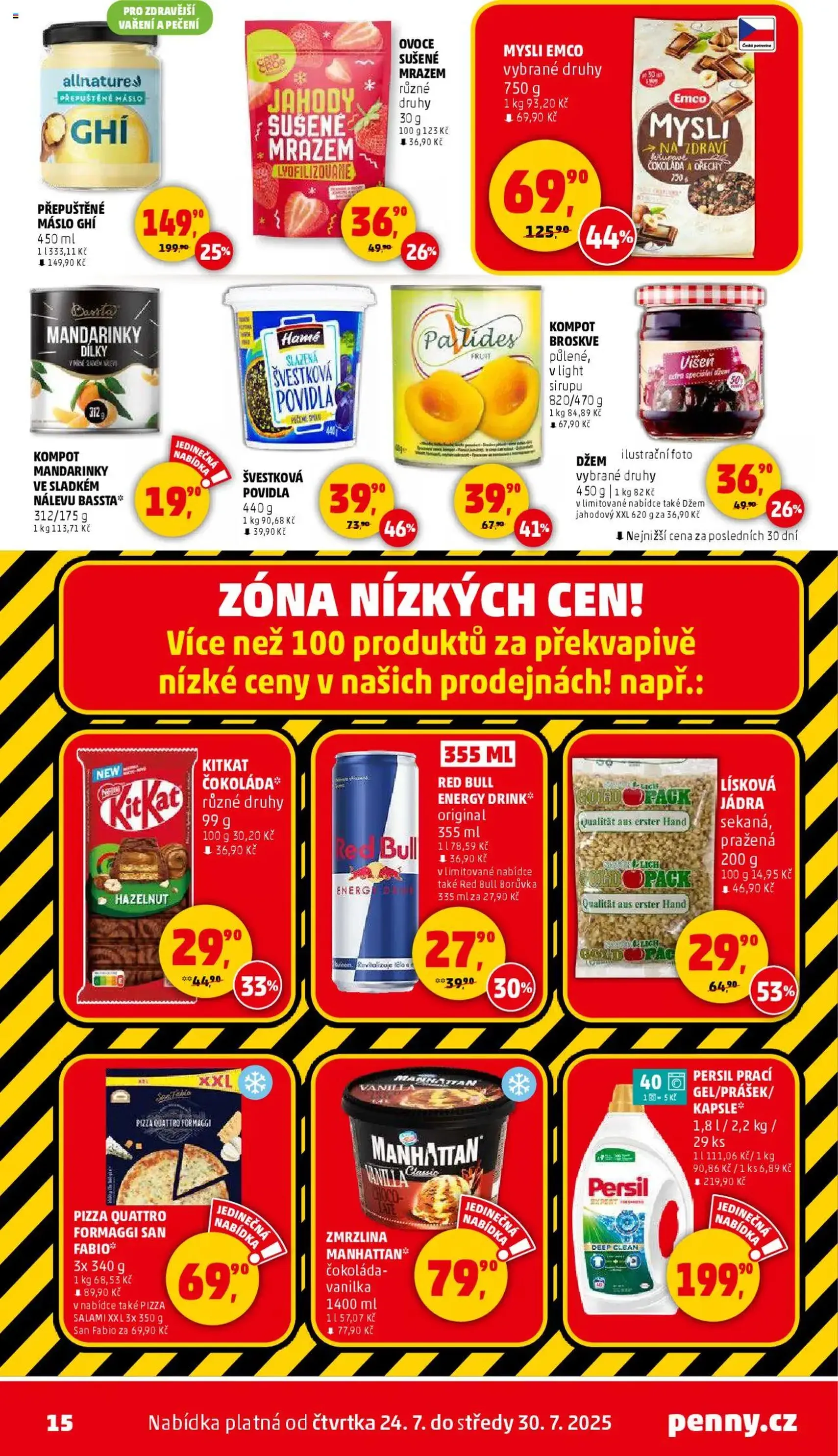 Penny Market leták - Čtvrtečník - platný leták od 24.07.2025 strana 15 z 33 Penny Market leták - Čtvrtečník - platný leták od 24.07.2025 strana 15 z 33