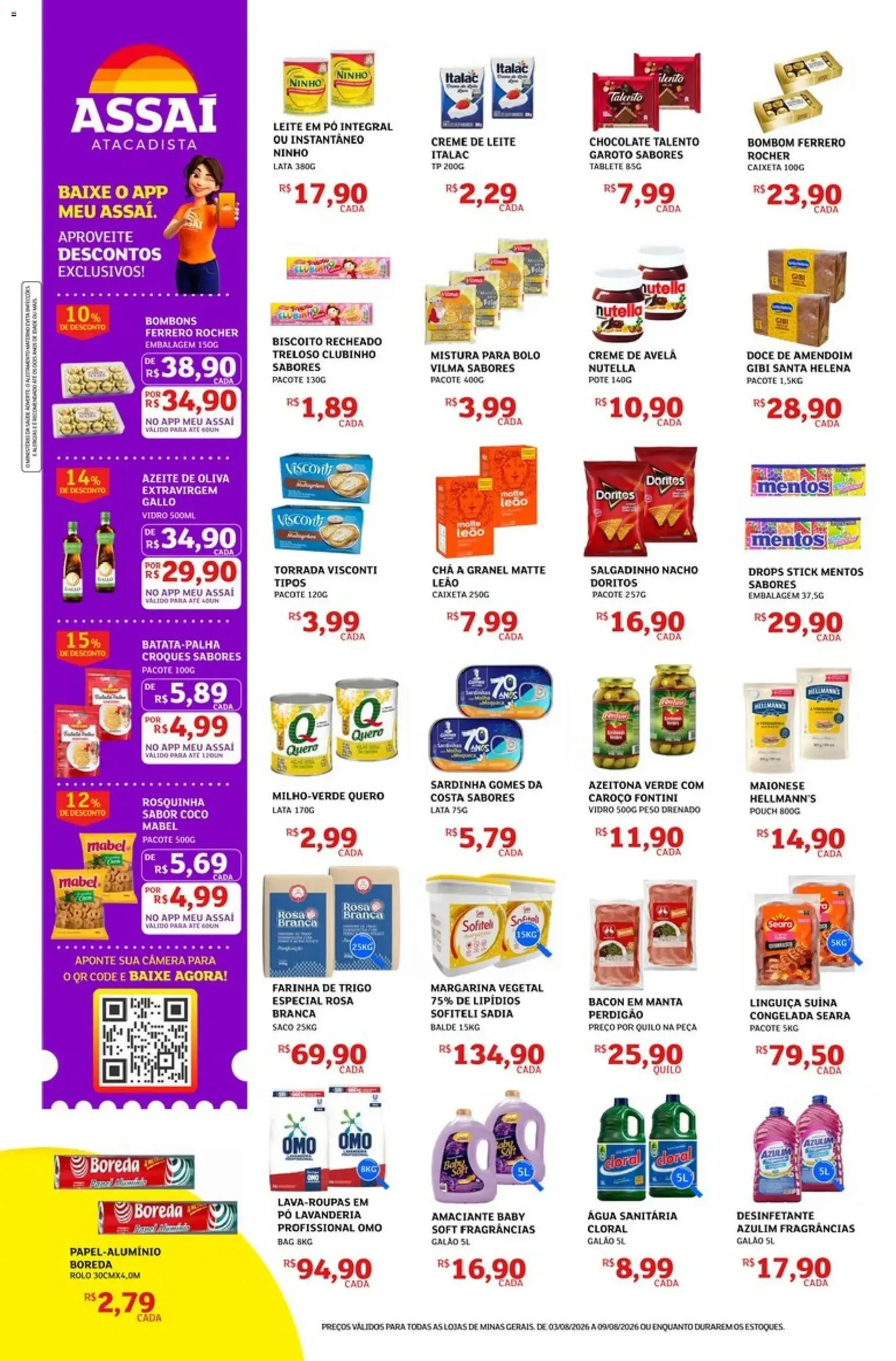 Assaí Atacadista ofertas - folheto válido a partir de 03/08/2026 página 2 de 4