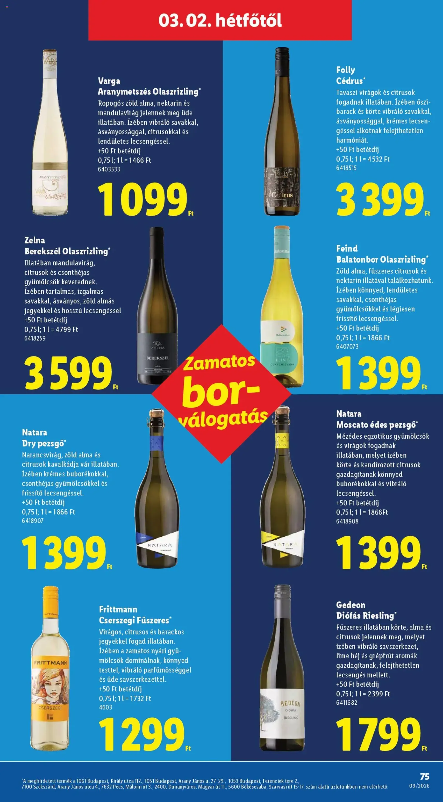 Lidl Akciós újság - 2026.02.26. érvényes szórólap 75 oldal 80 oldalból