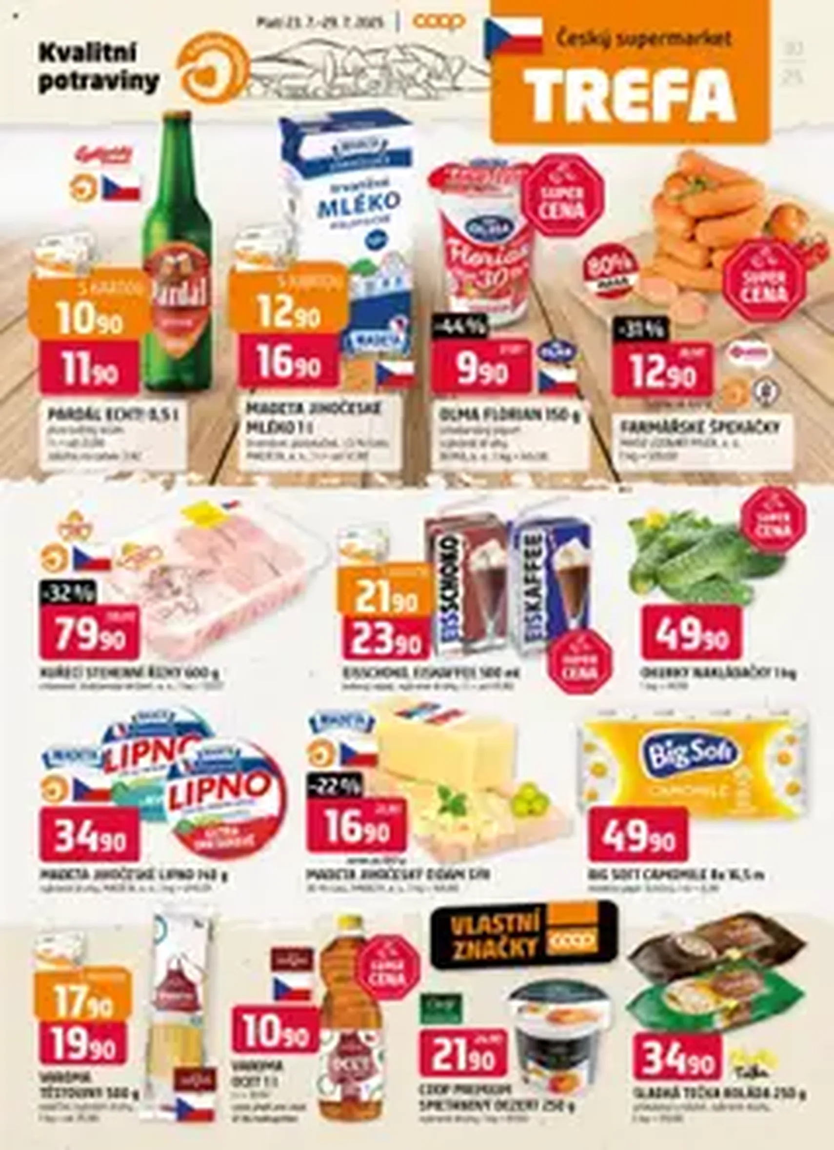 Trefa leták - platný leták od 23.07.2025 strana 1 z 1
