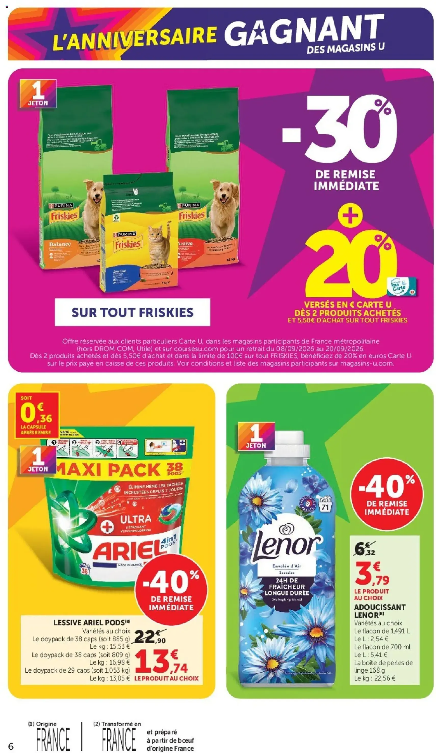 Hyper U catalogue - brochure valable à partir du 08/09/2026, page 6 sur 52